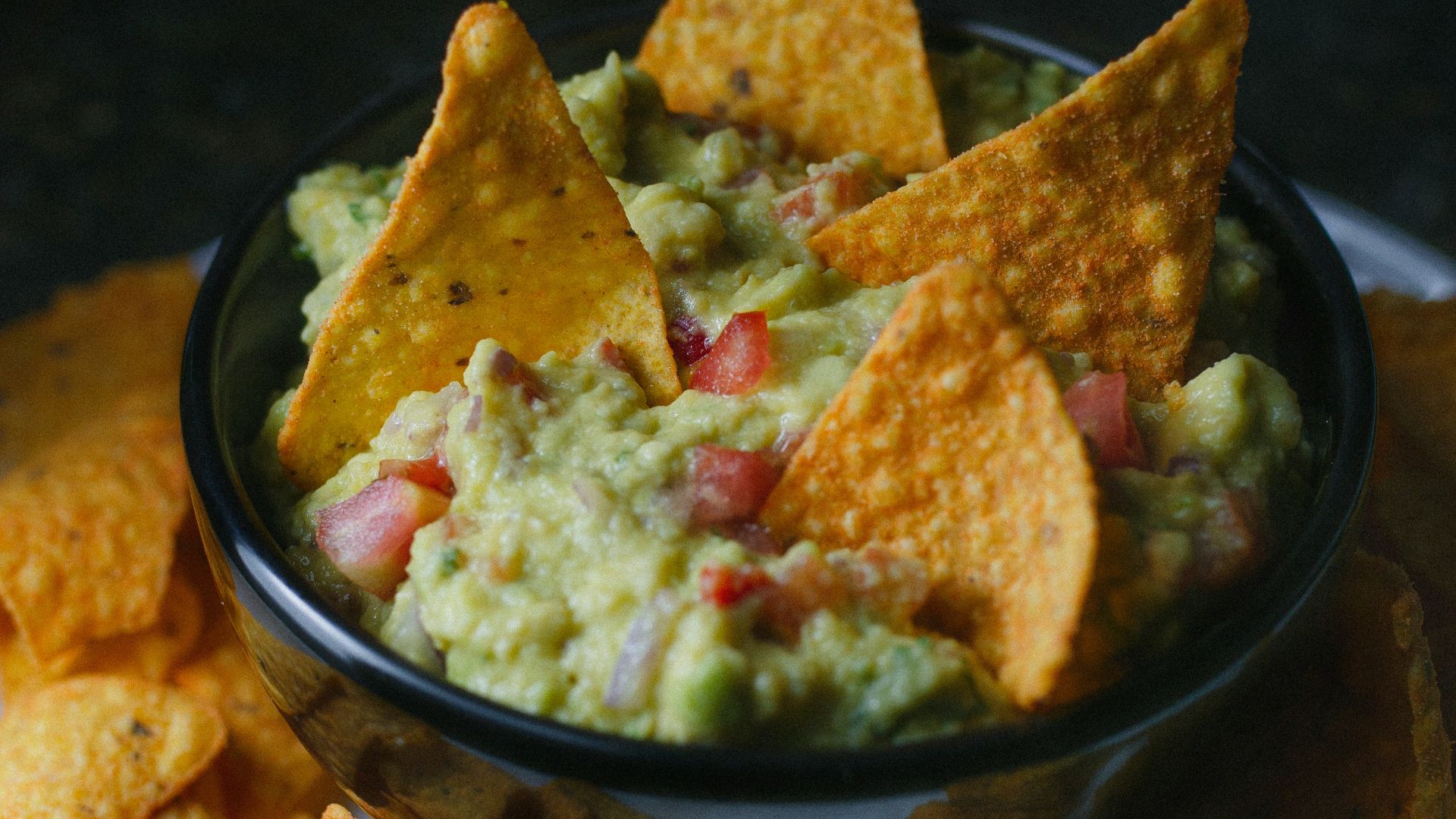 13. Nachos avec guacamole