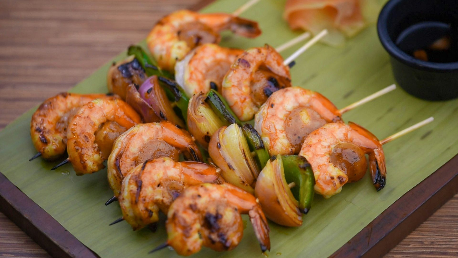 15. Crevettes grillées