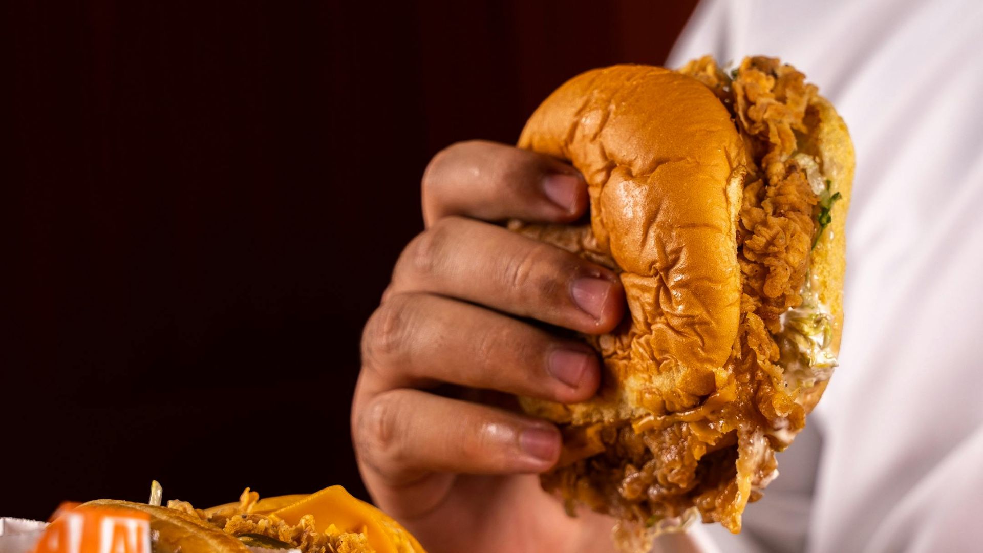 17. Sandwich au poulet frit coréen
