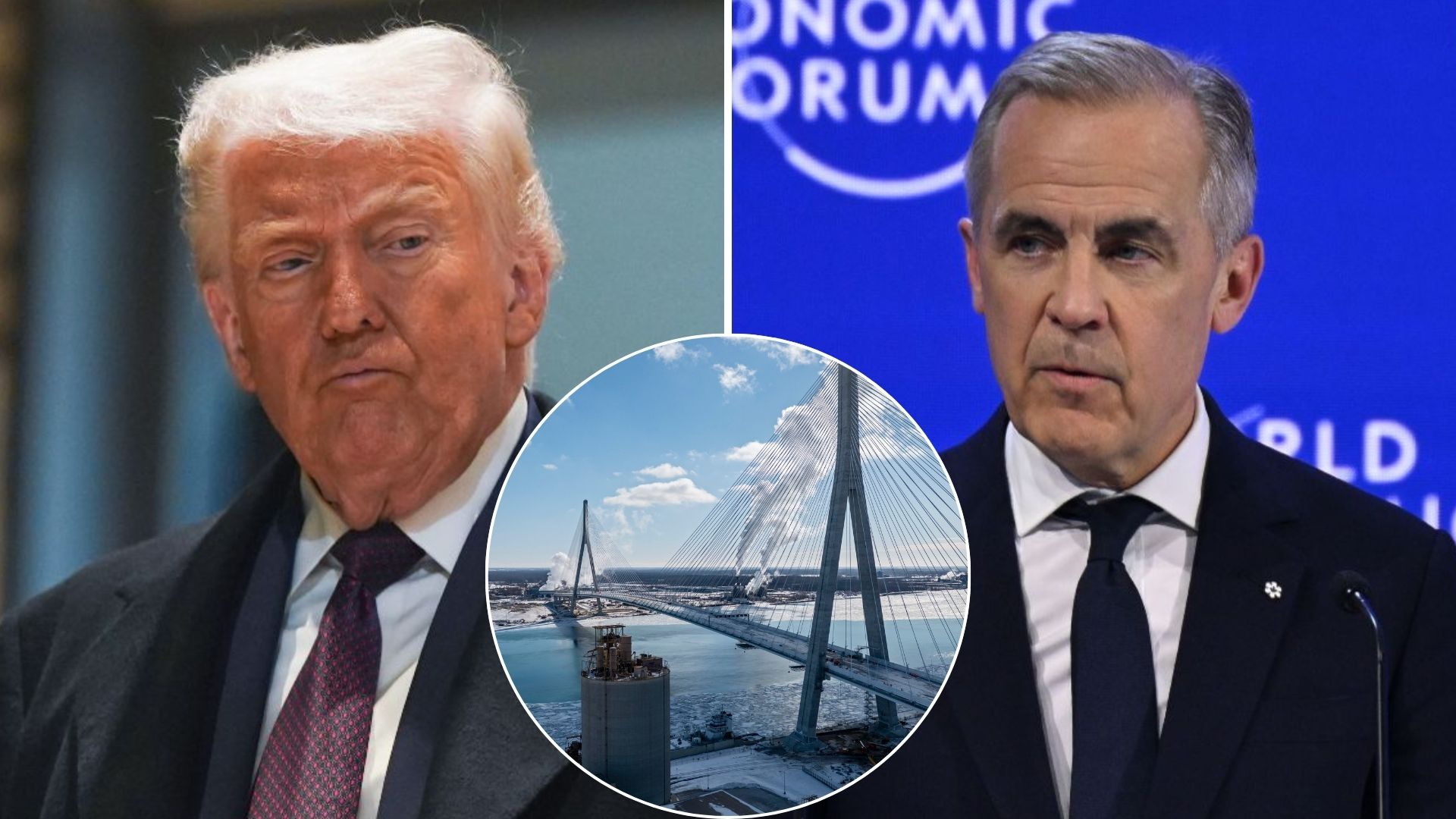 Trump menace de bloquer le pont reliant Détroit et Windsor