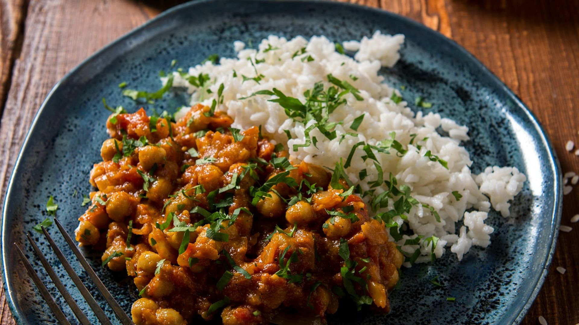 7. Riz et haricots avec des légumes