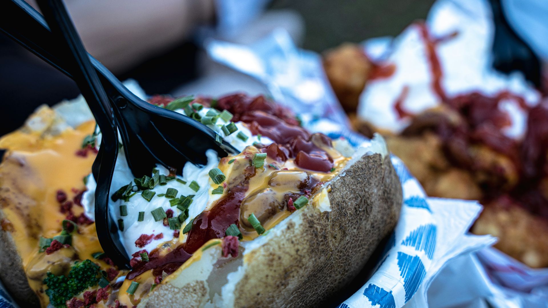 11. Pommes de terre au four avec garnitures simples