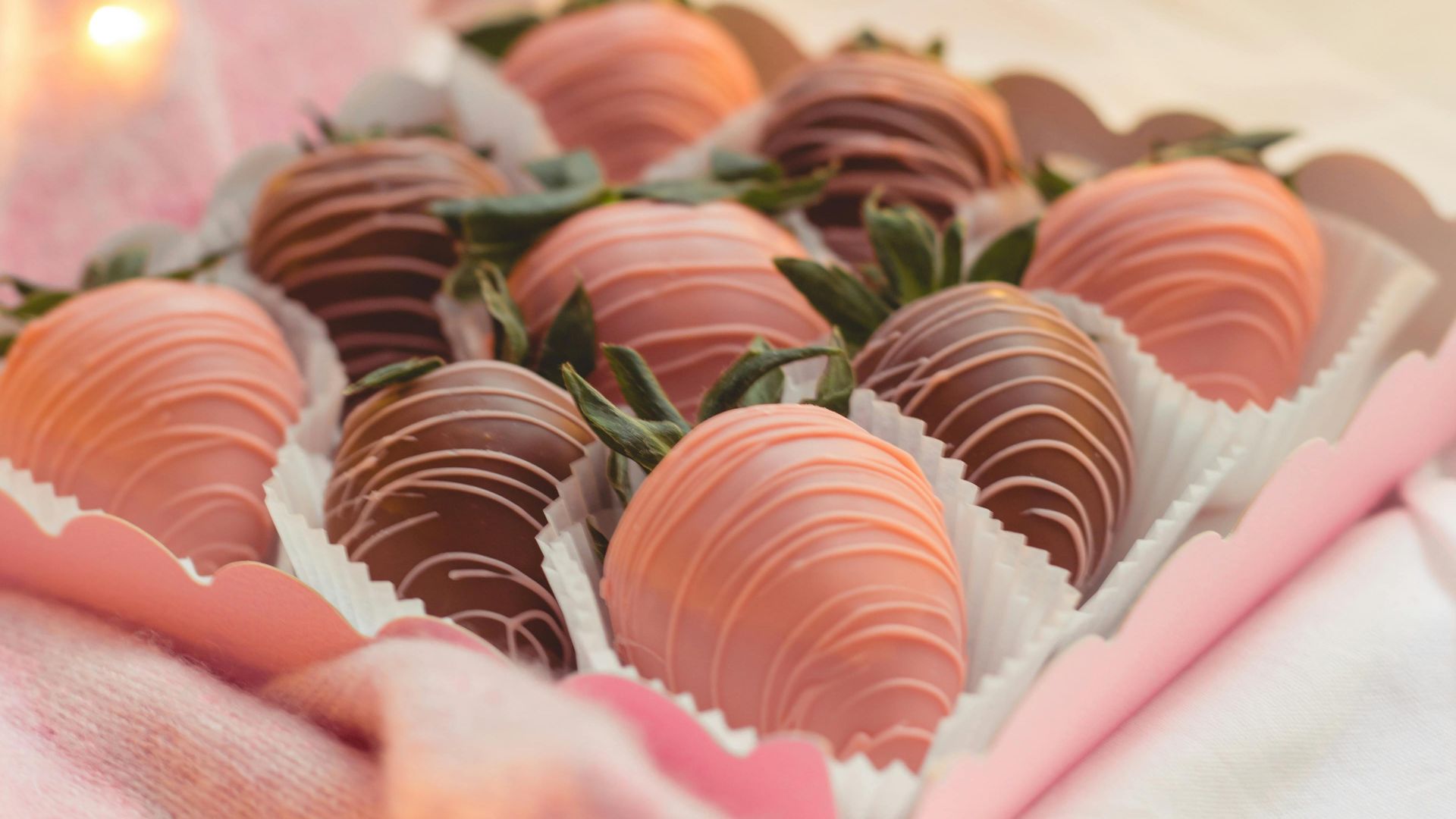 2. Fraises enrobées de chocolat