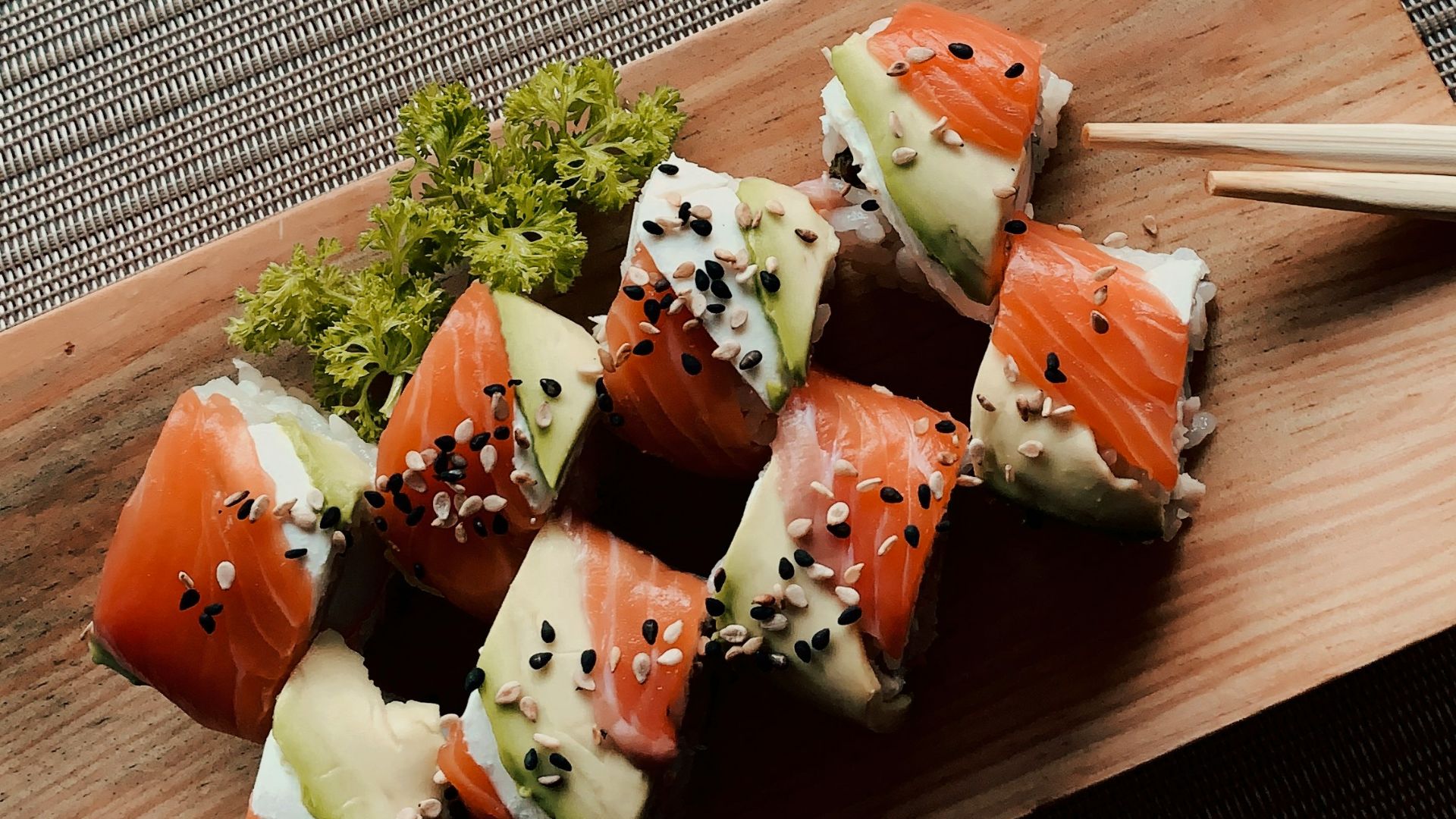 3. Sushi et sashimi