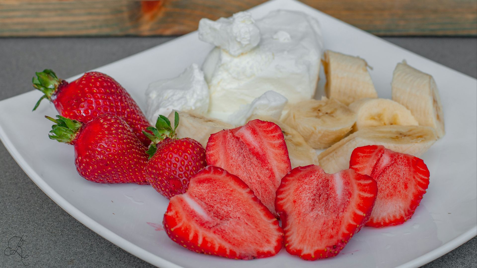 8. Fraises et crème fouettée
