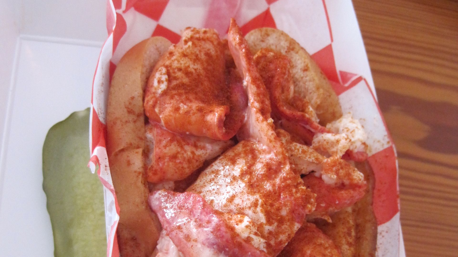 1. Le sandwich au homard du Maine