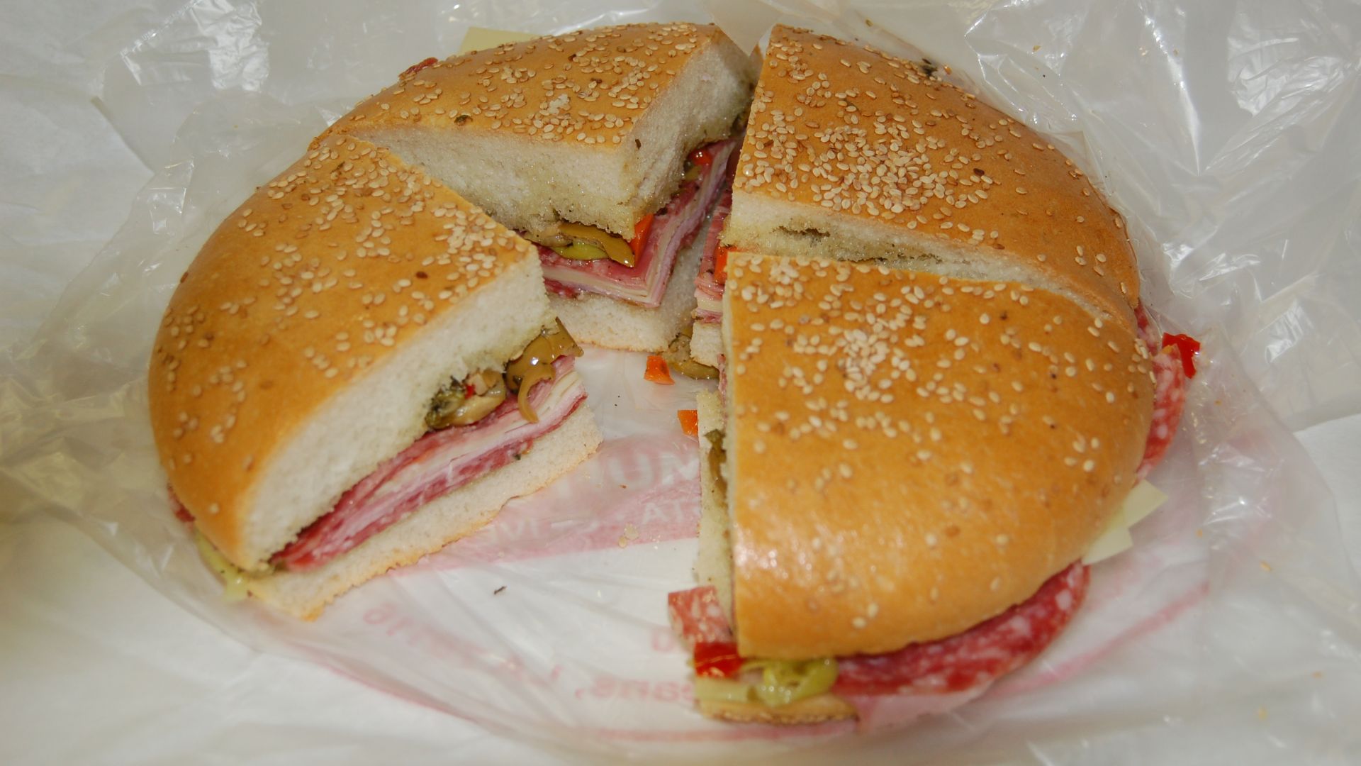 3. La muffuletta de la Nouvelle-Orléans