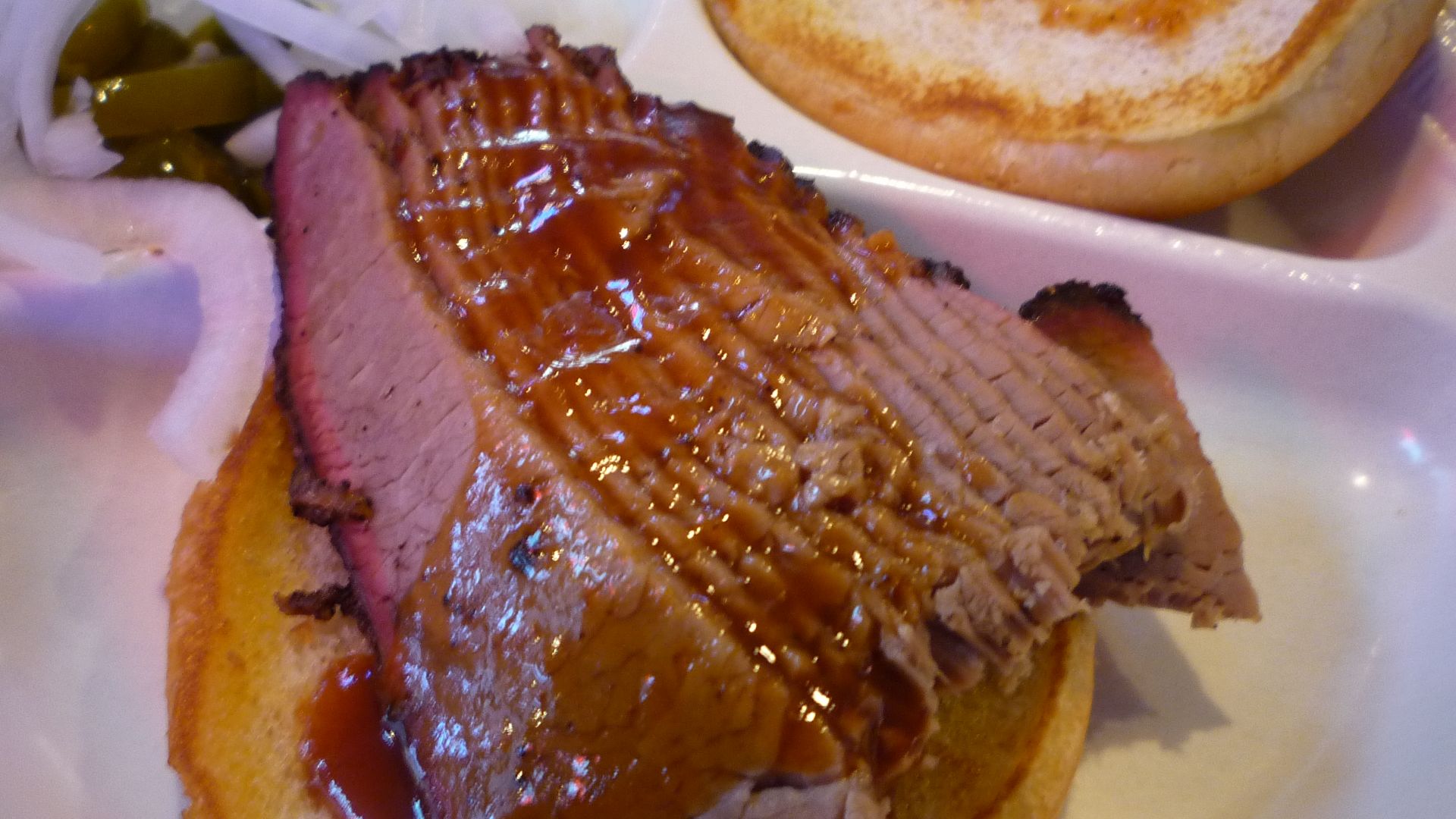 13. Le sandwich au brisket du Texas