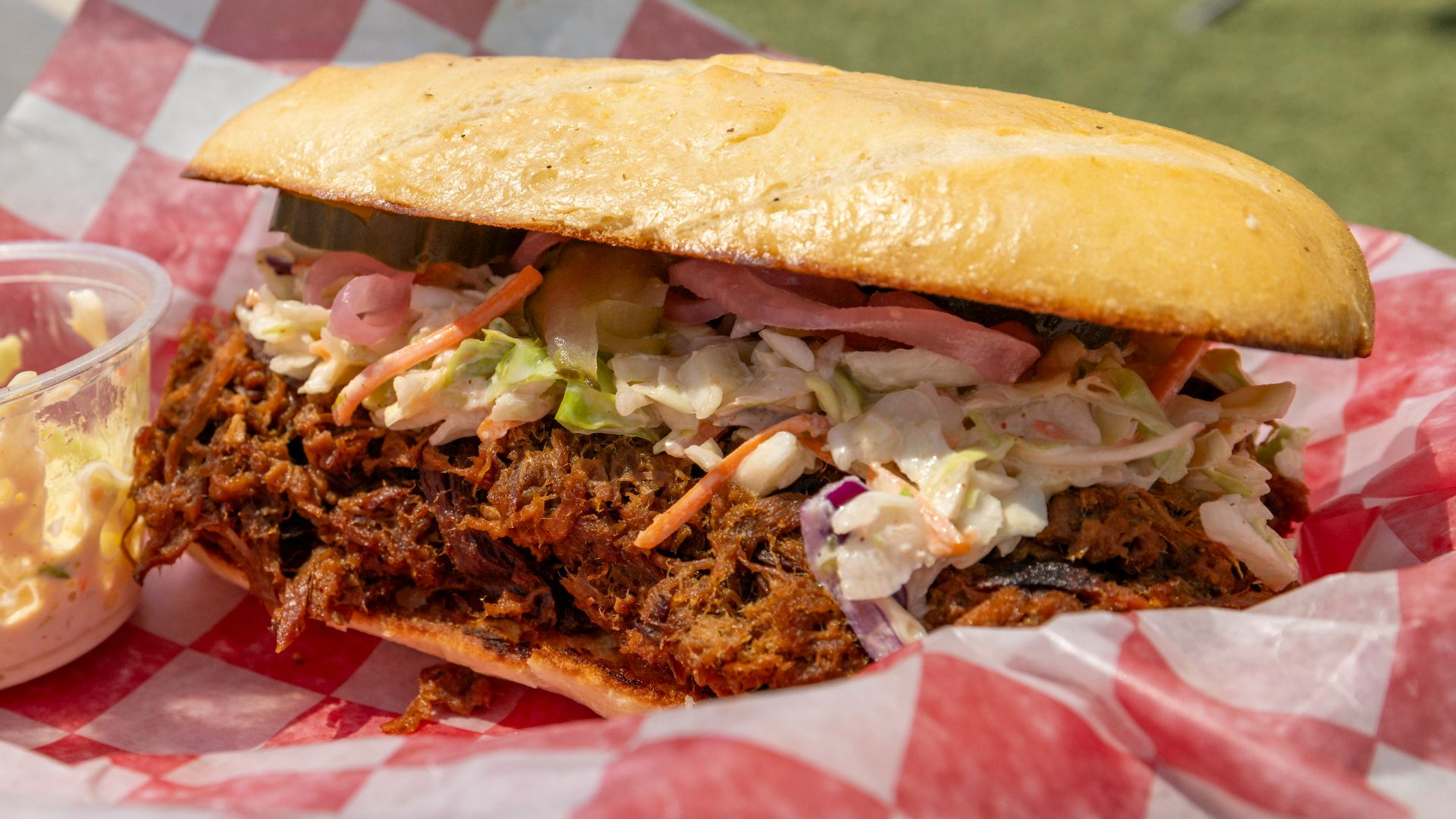 14. Le sandwich au porc effiloché de Caroline