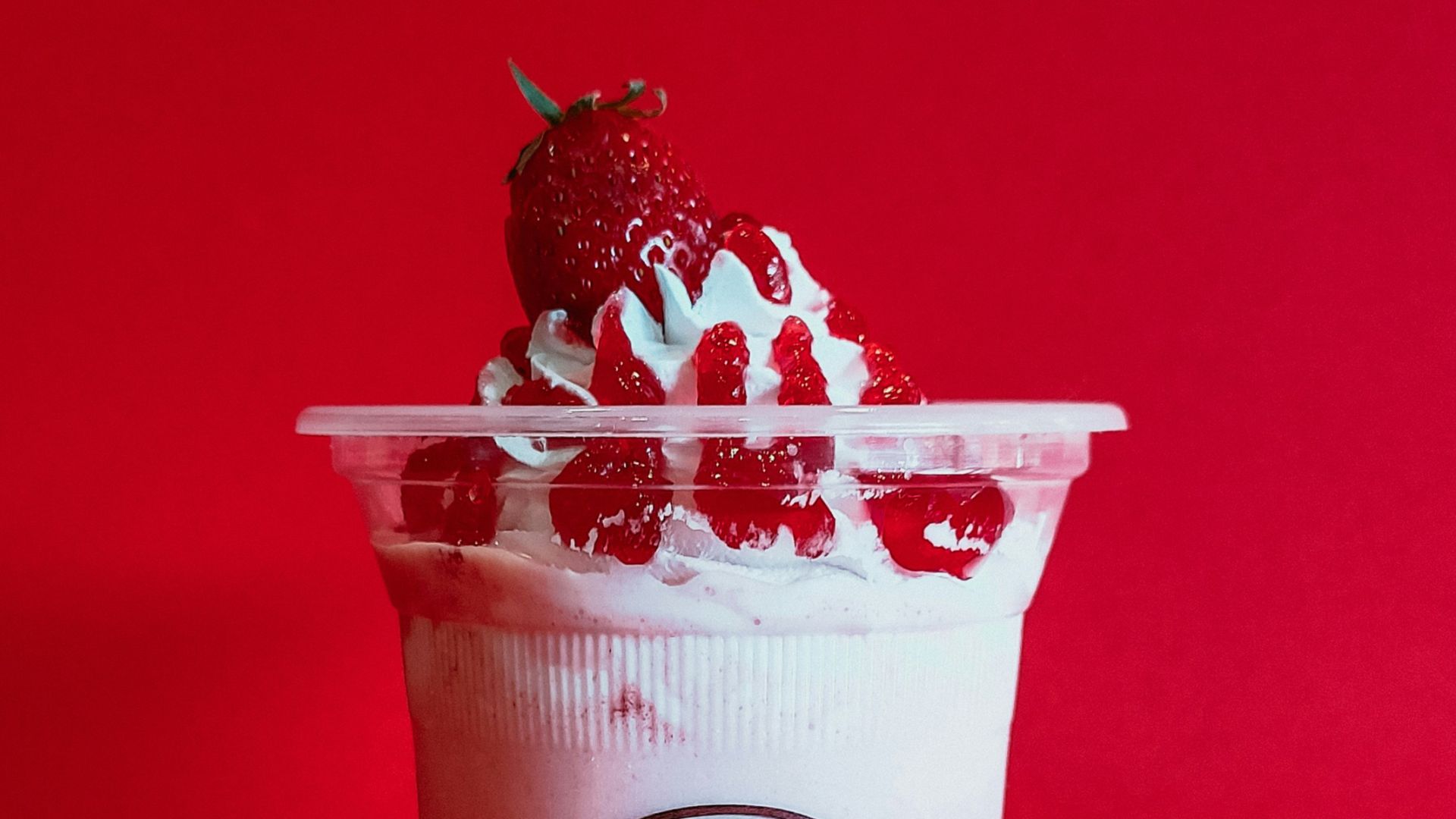 3. Grand milk-shake à la fraise Sonic