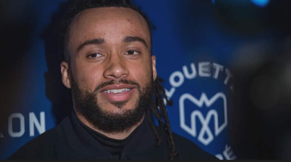 Jonathan Sutherland sends a message to the Montreal Alouettes