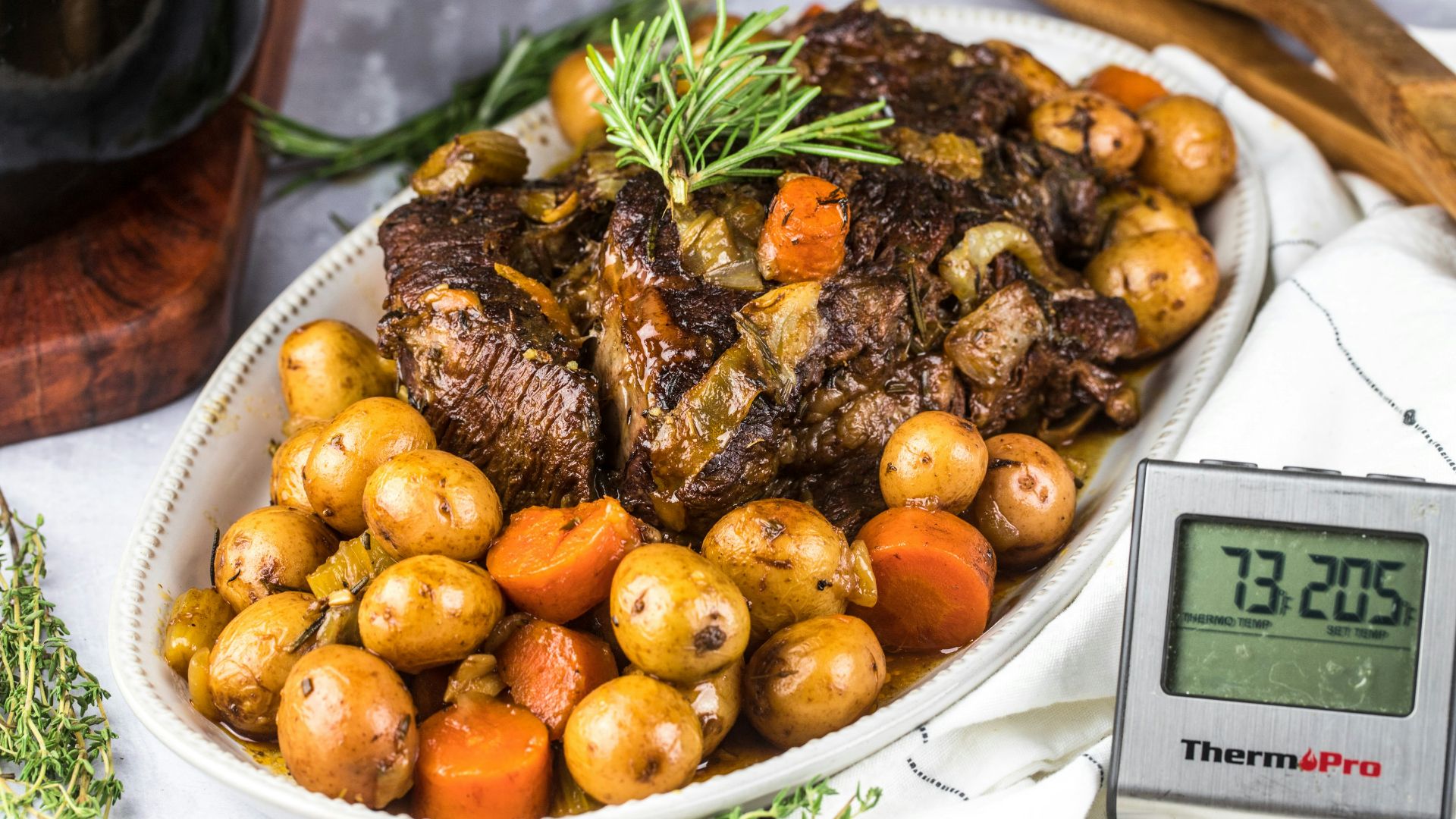 6. Rôti en cocotte avec sauce