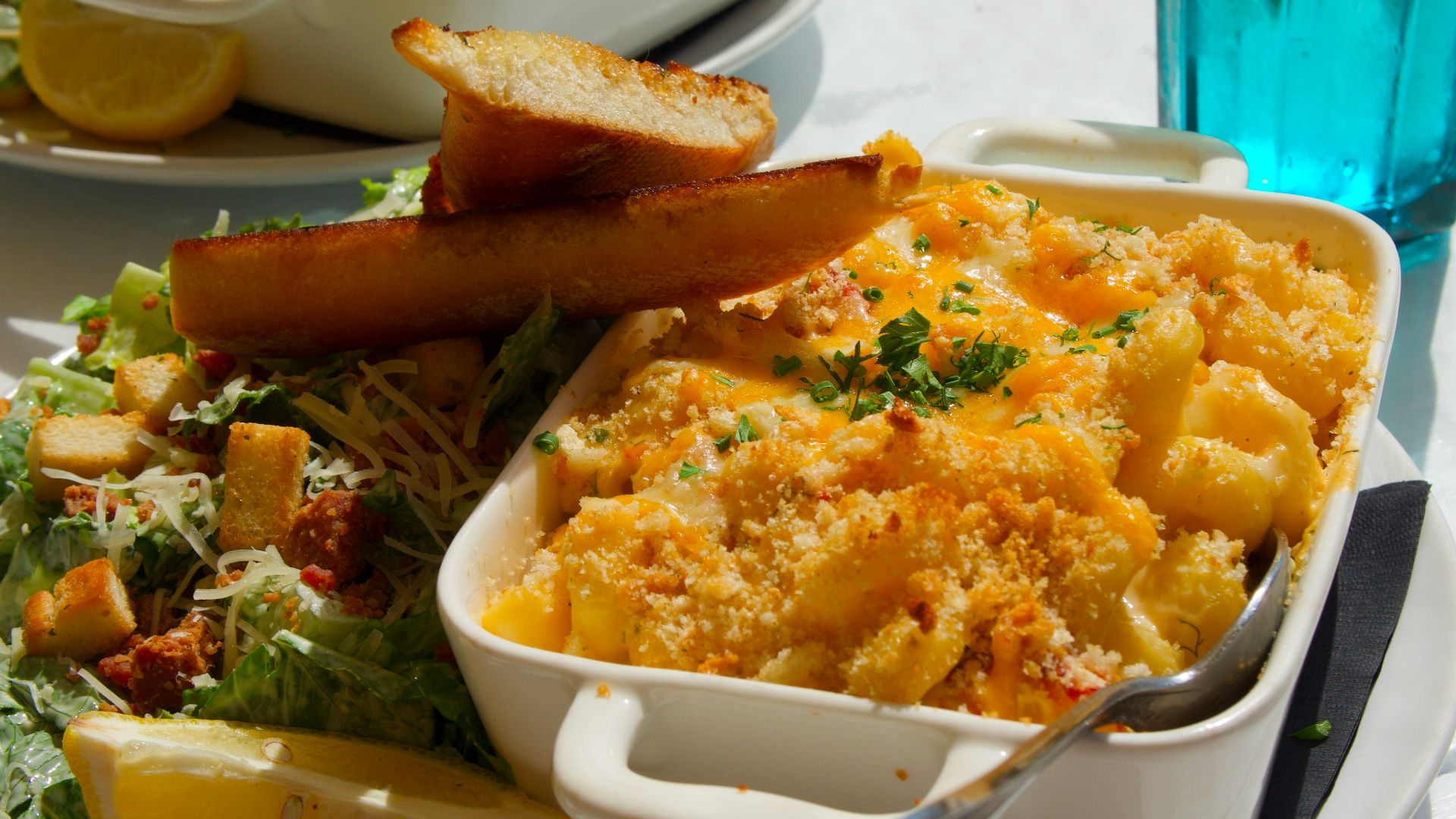 18. Macaroni au fromage gratiné