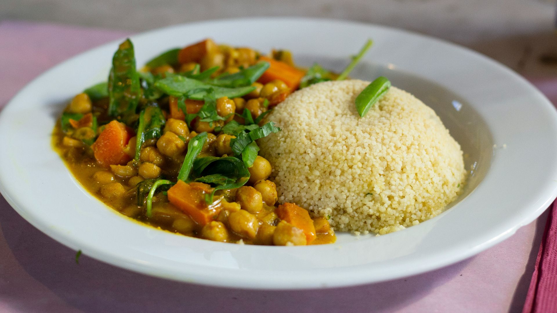 17. Curry de légumes aux pois chiches