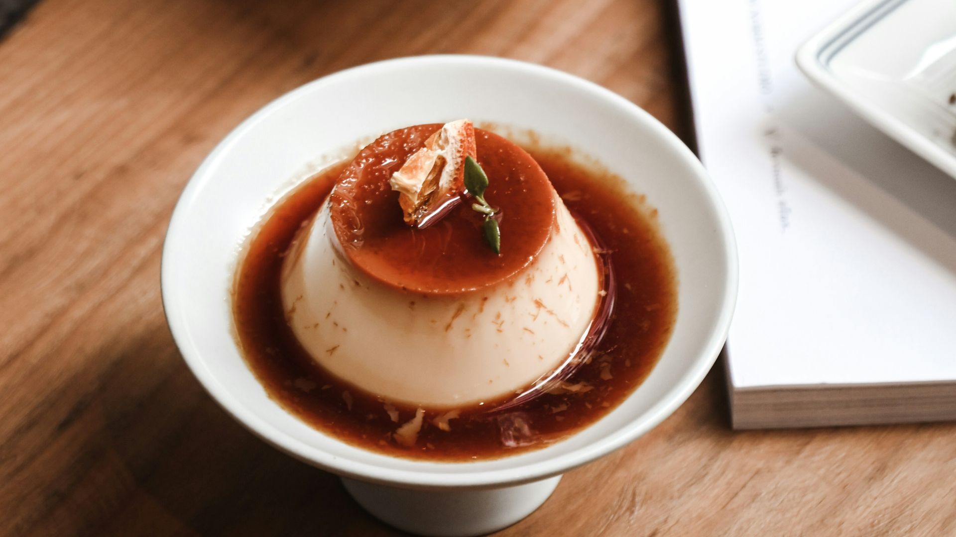 12. Pudding ou crème anglaise