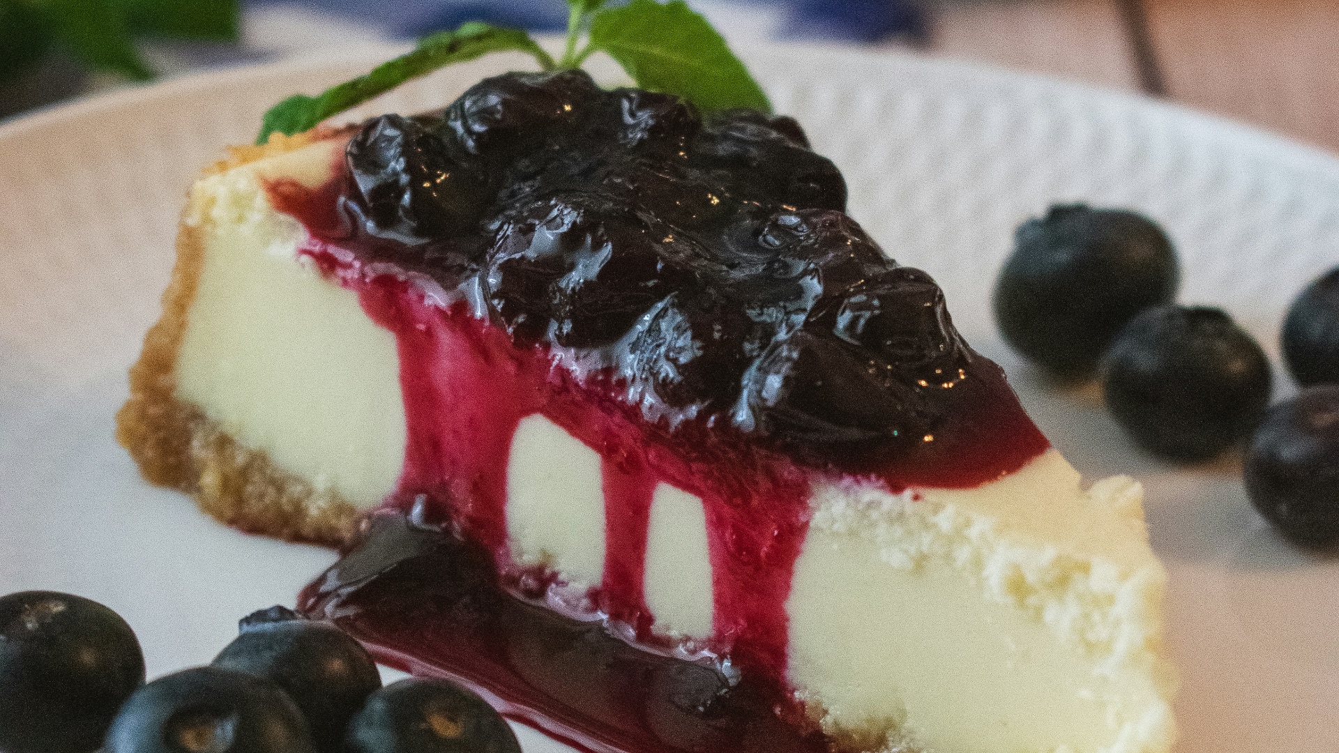 5. Mini-cheesecakes avec tourbillon de baies