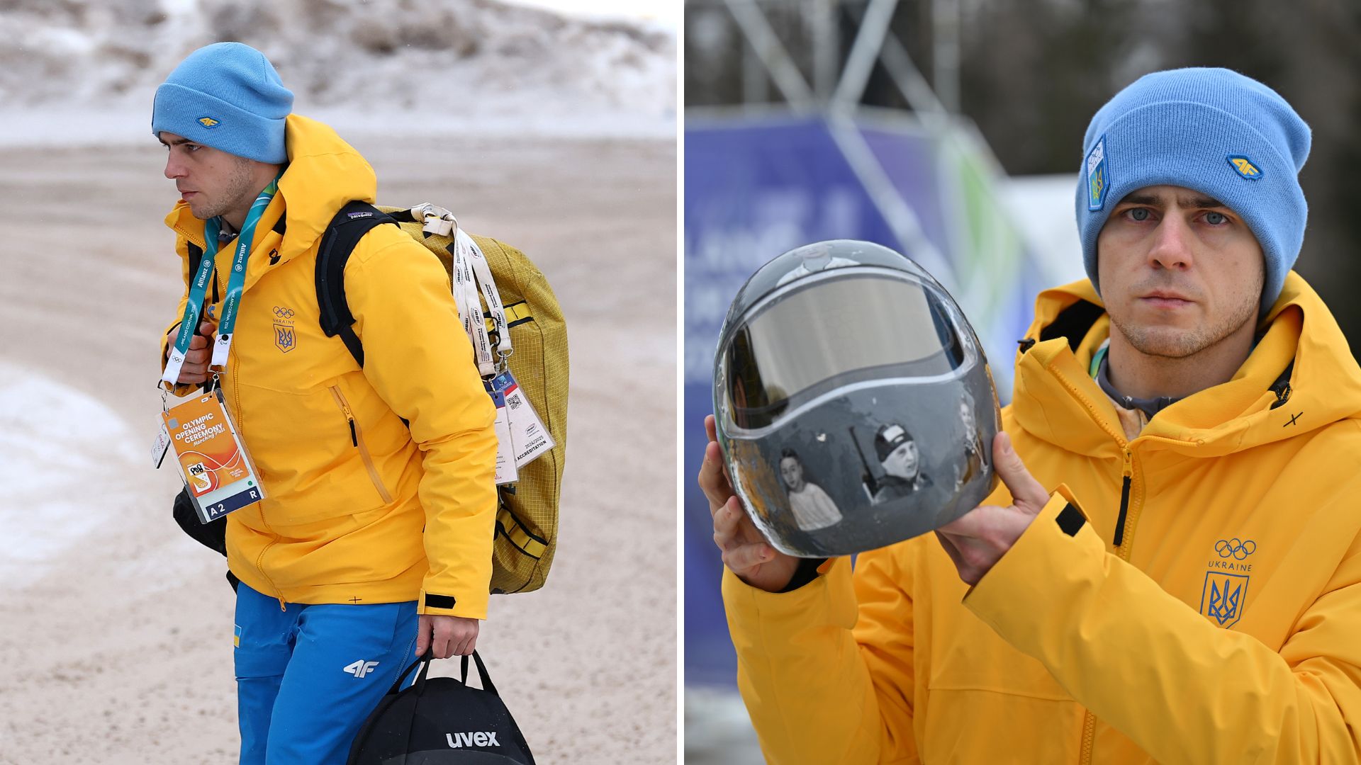 Un athlète ukrainien disqualifié pour son casque dénonçant l’invasion russe