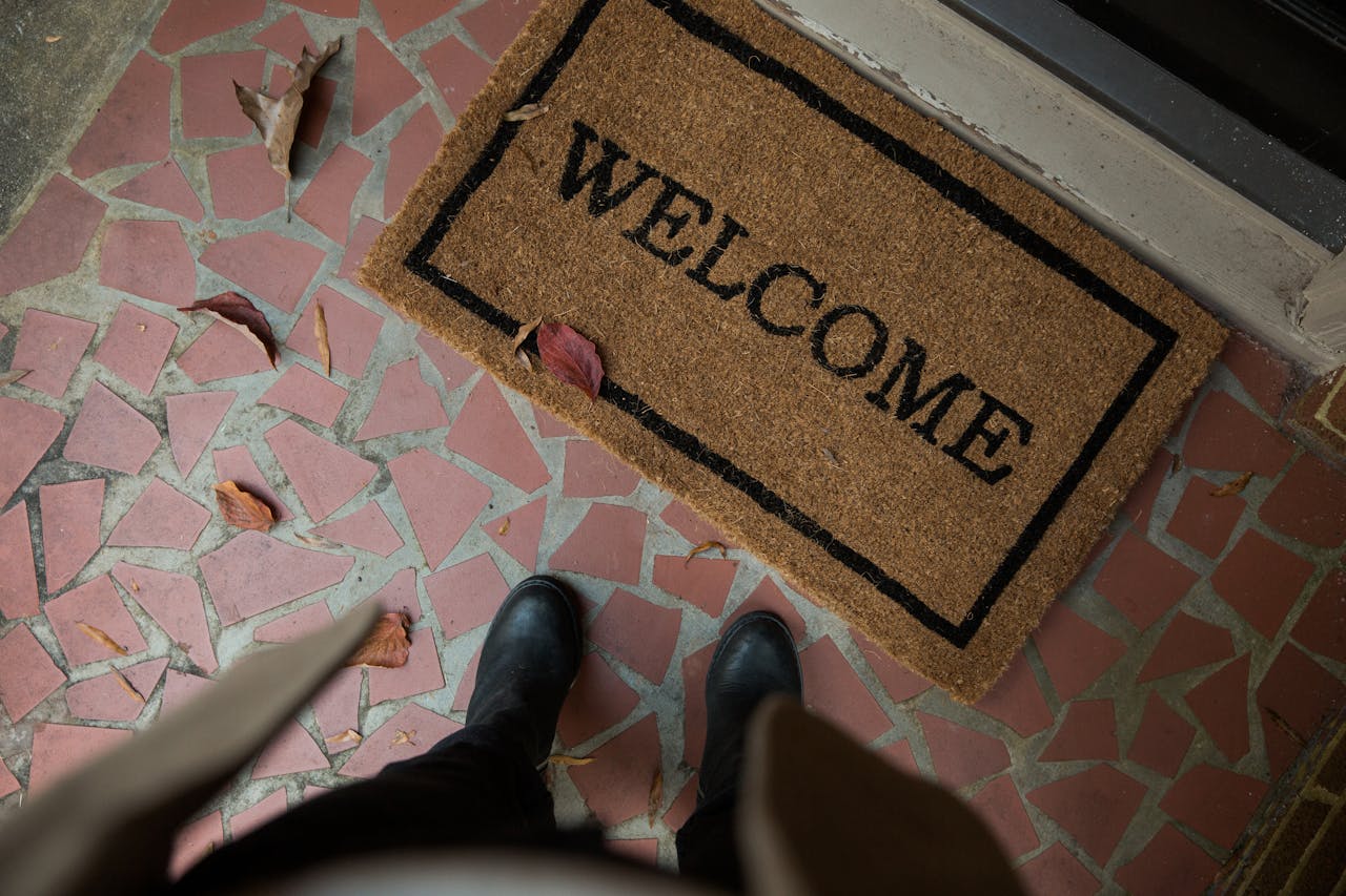 4. Welcome mat