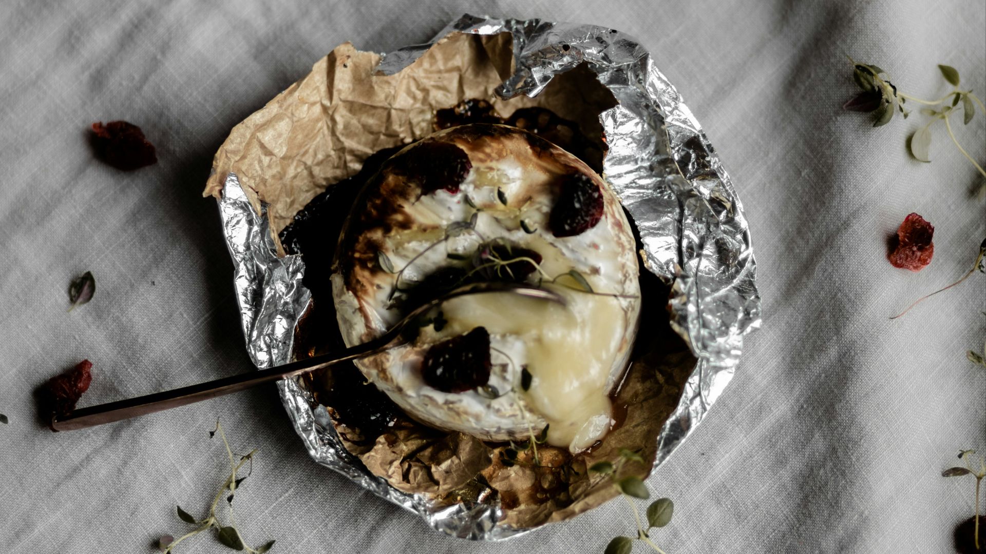 2. Brie au four avec confiture