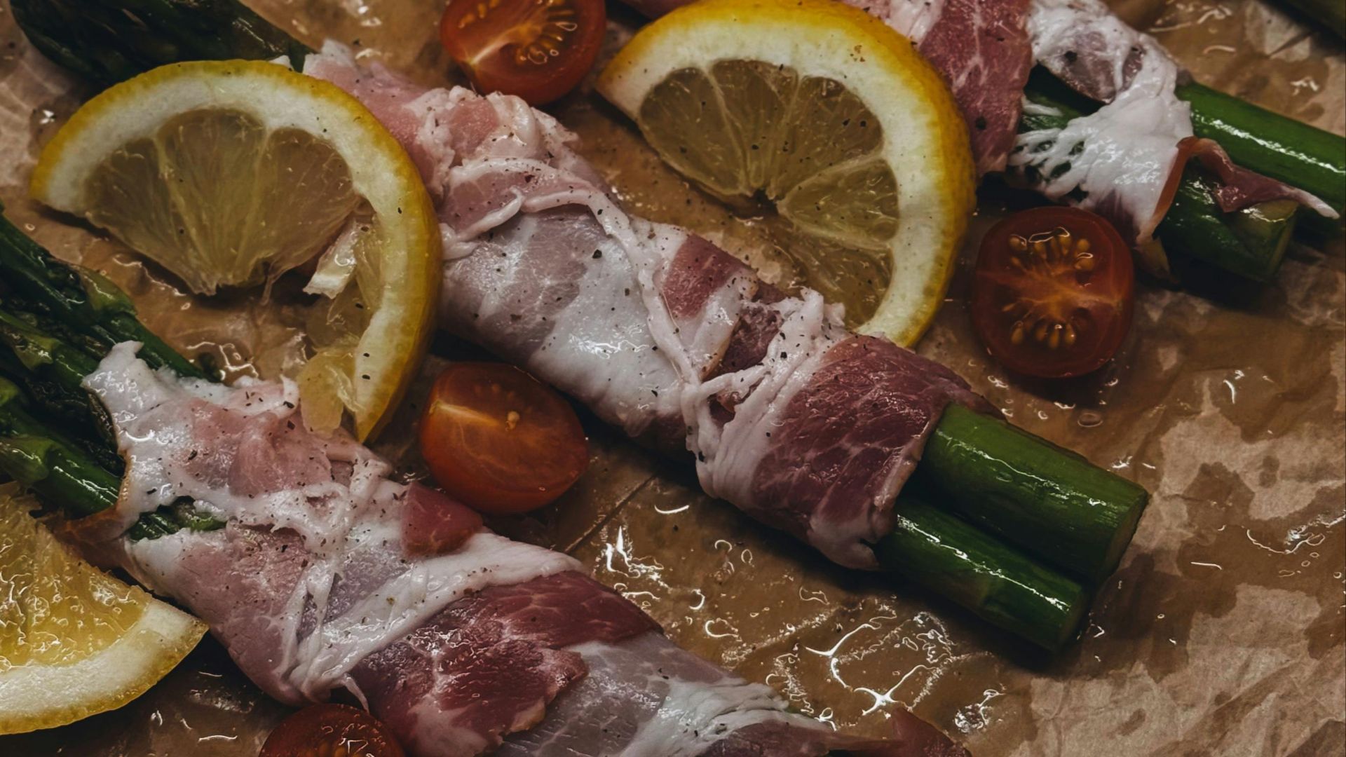 3. Asperges enrobées de prosciutto