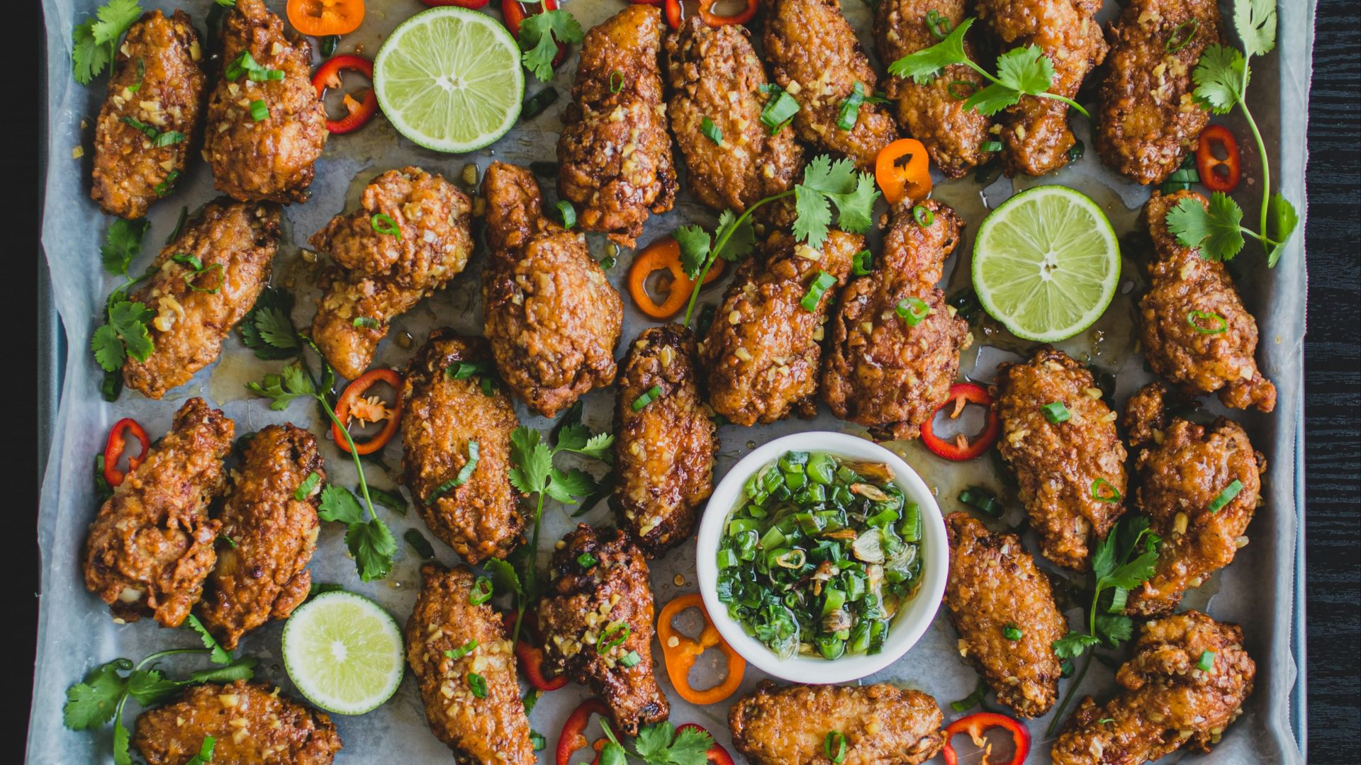 14. Ailes de poulet à l'ail et au parmesan