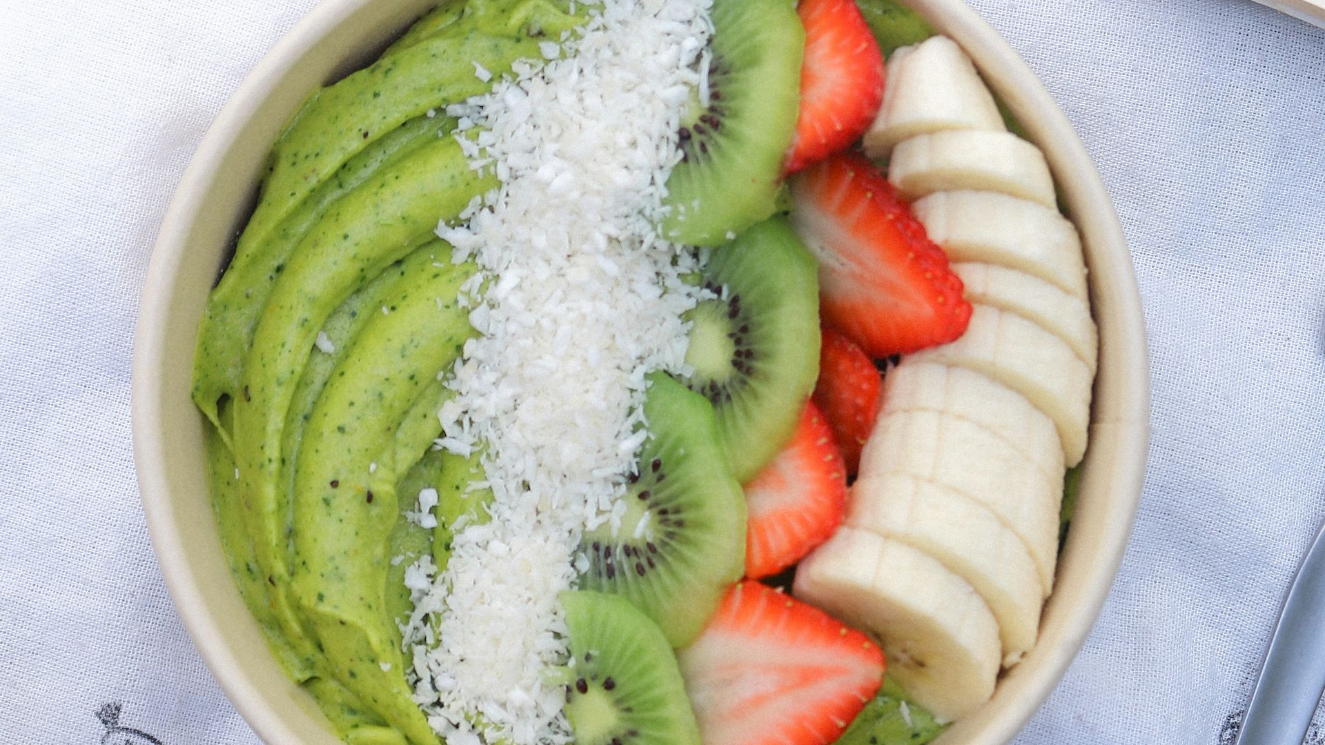 8. Bol de smoothie vert