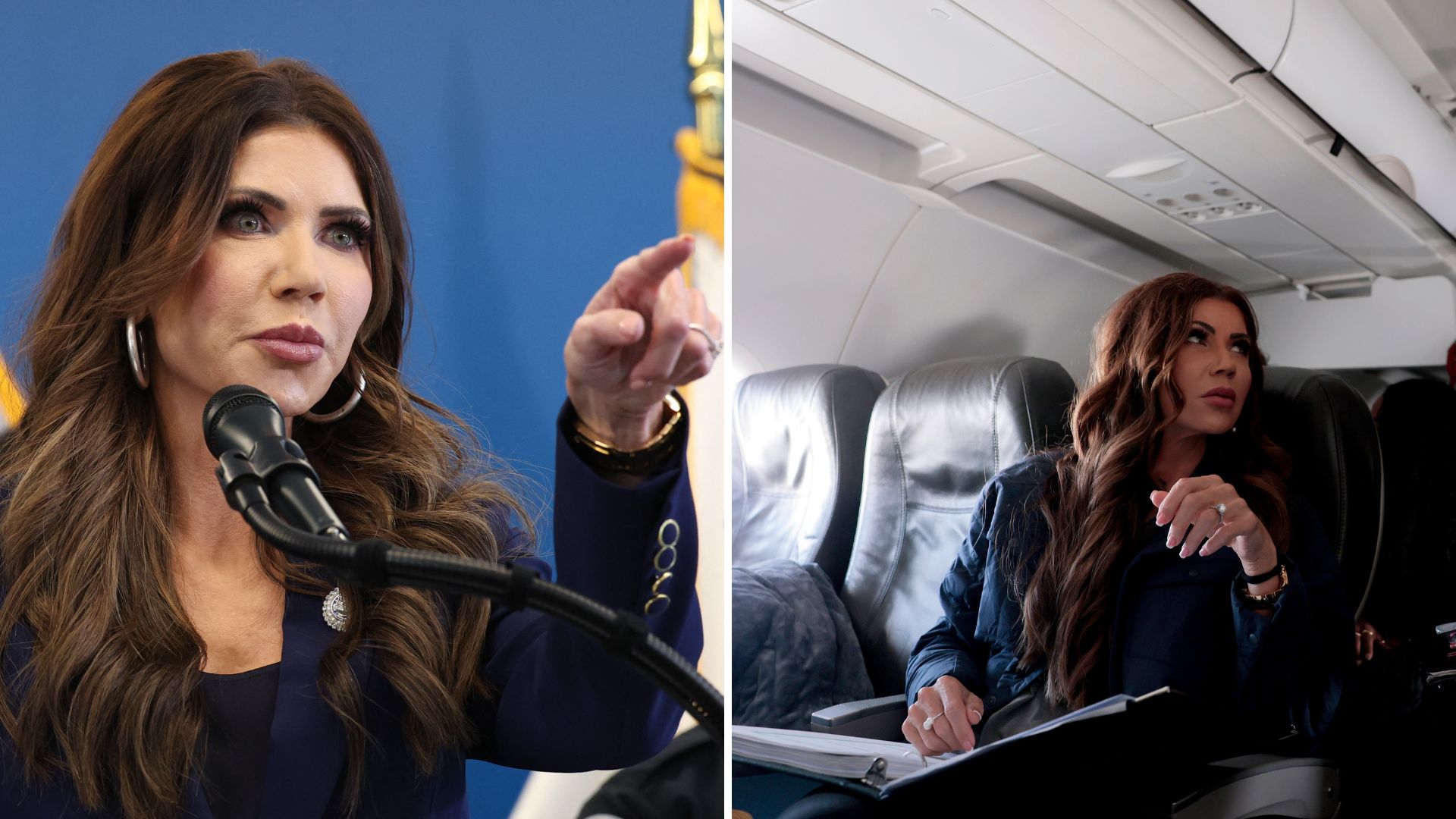 Kristi Noem licencie un pilote en plein vol parce que sa couverture n’était pas dans l’avion