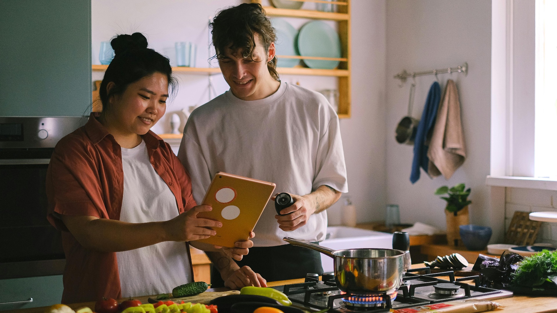 6. Cuisinez ensemble une nouvelle recette