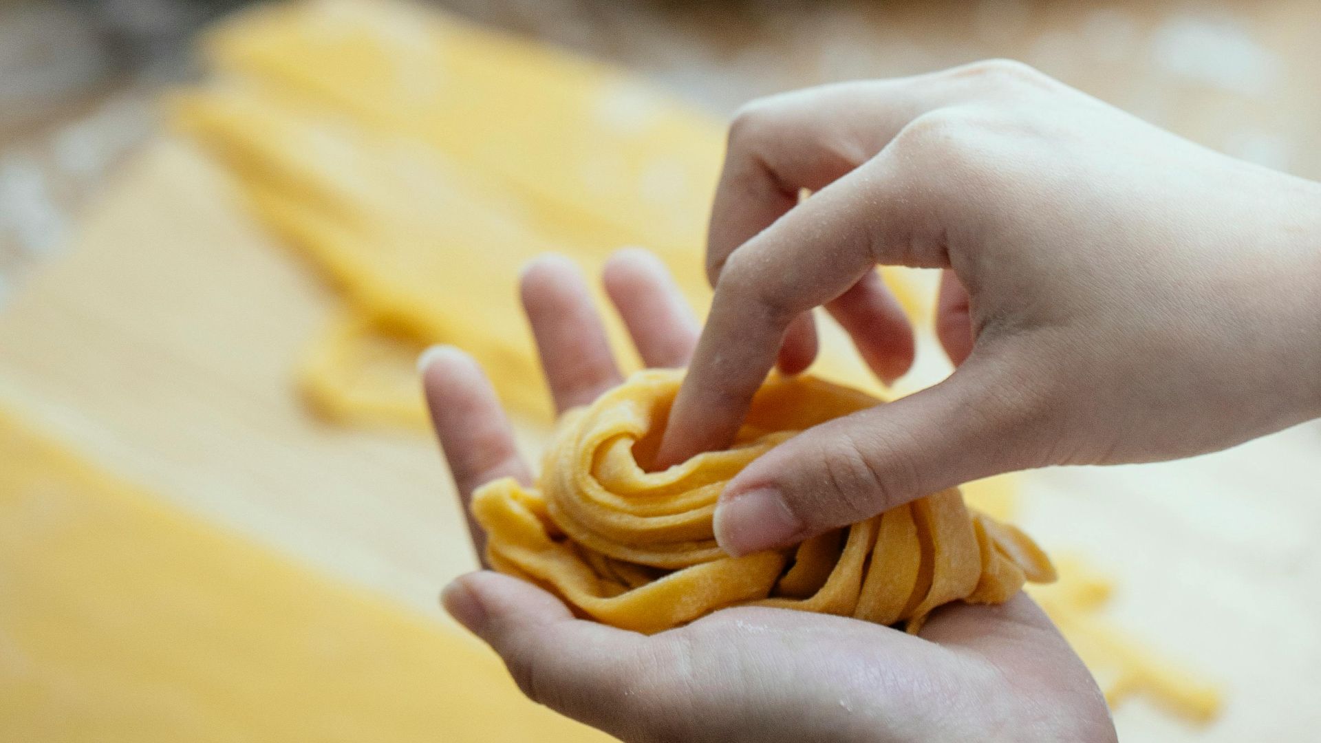 16. Les restes de pâtes