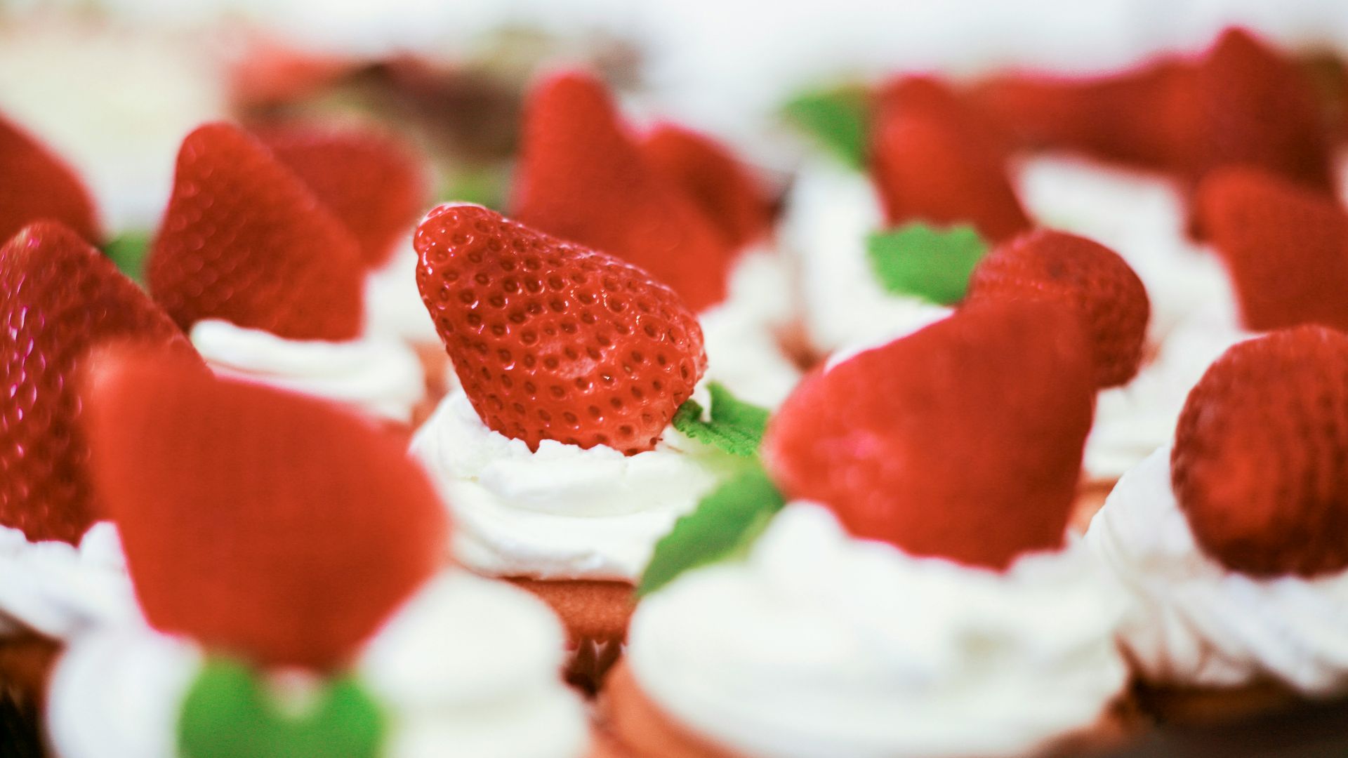 2. Fraises fourrées au cheesecake