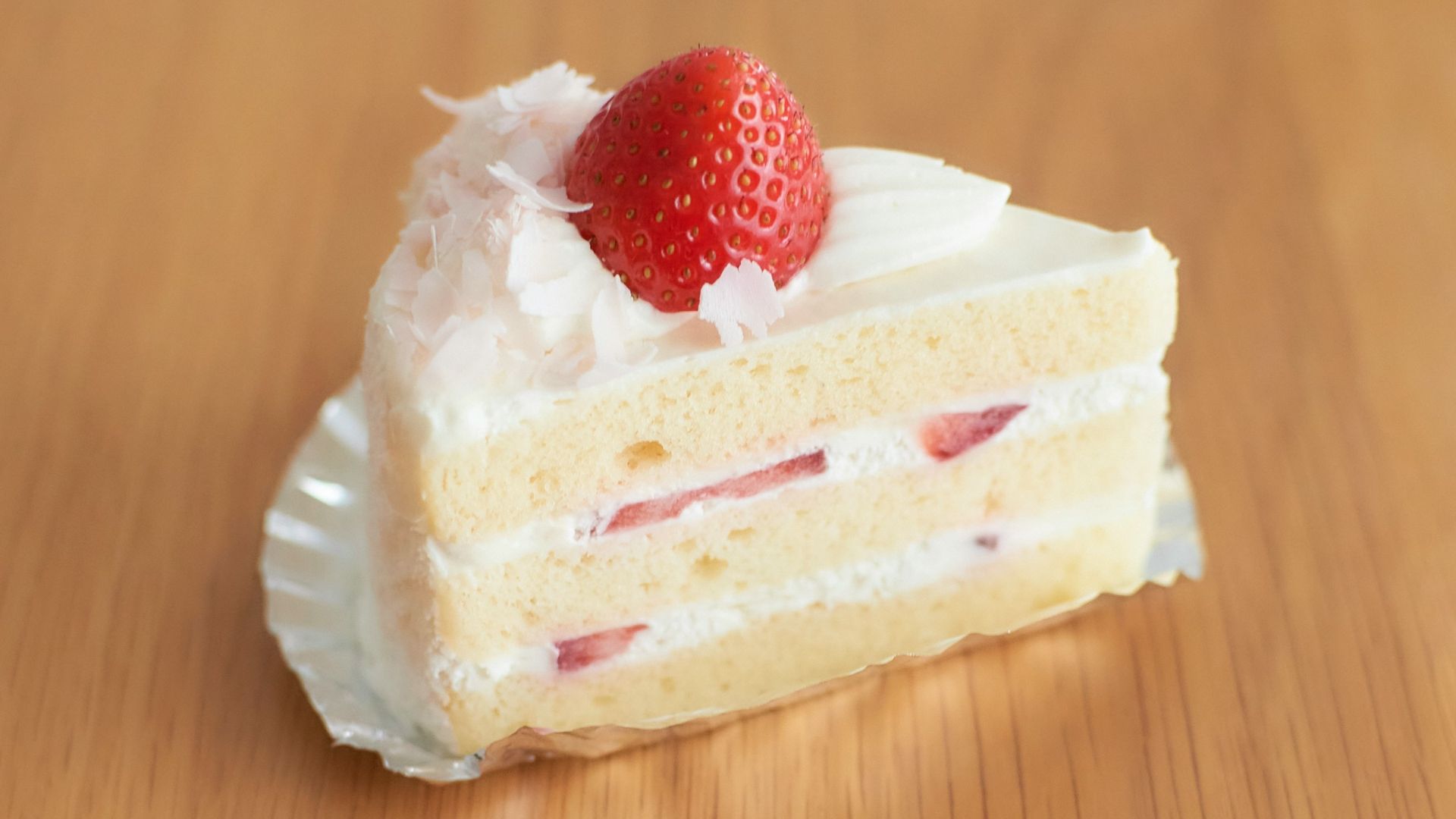 4. Gâteau aux fraises