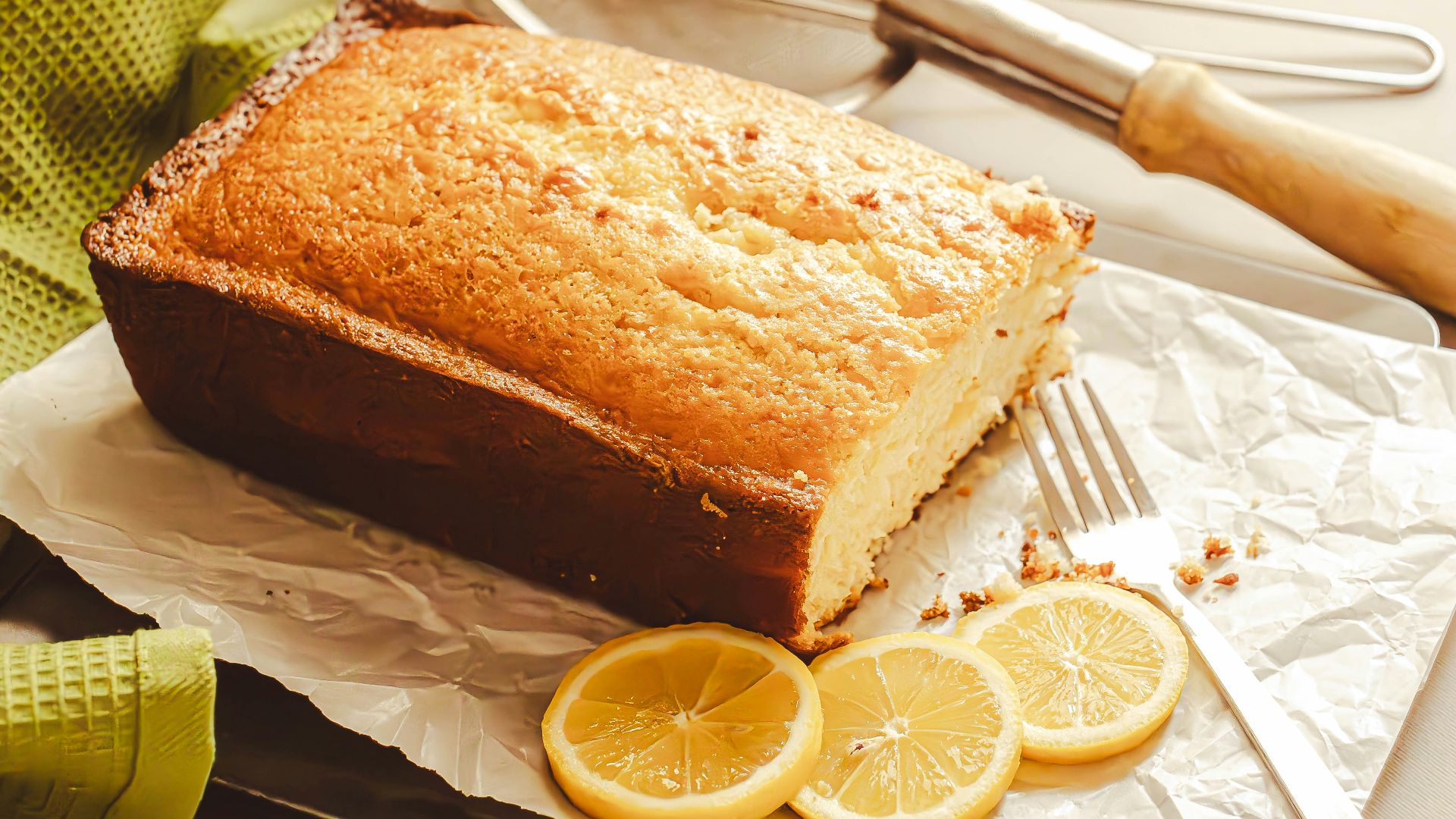 6. Gâteau au citron et à l'huile d'olive