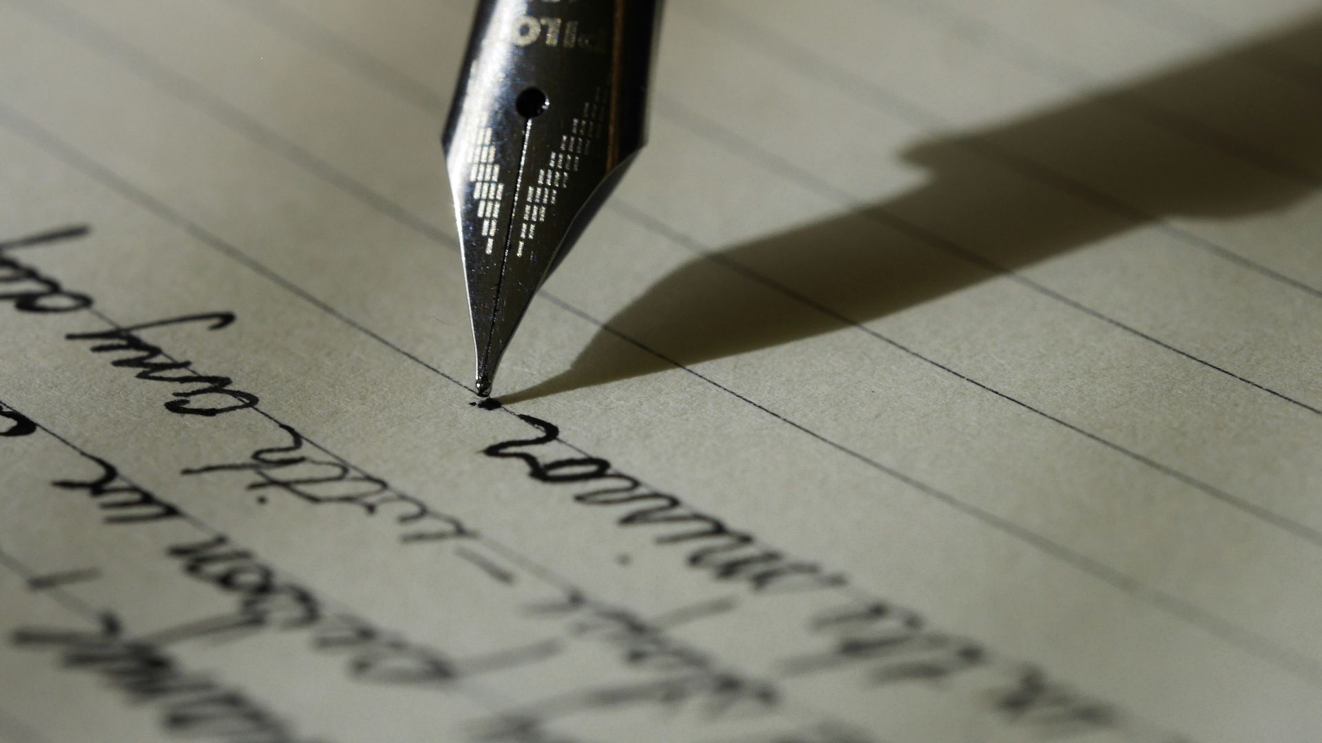 1. L'écriture cursive