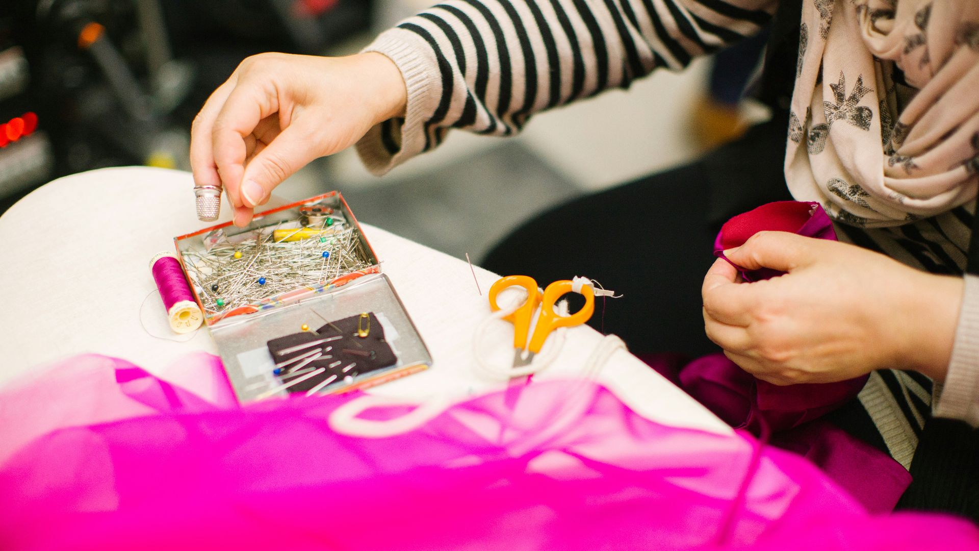 7. Réparations de couture de base