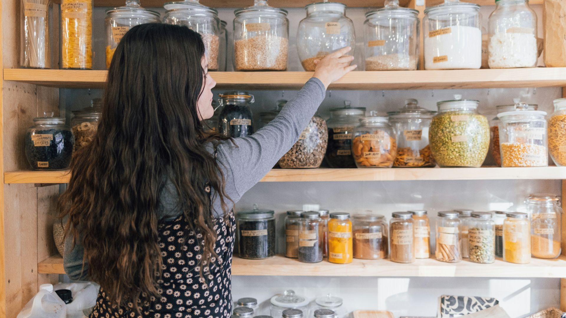 6. Garder un garde-manger bien approvisionné en produits de base sains