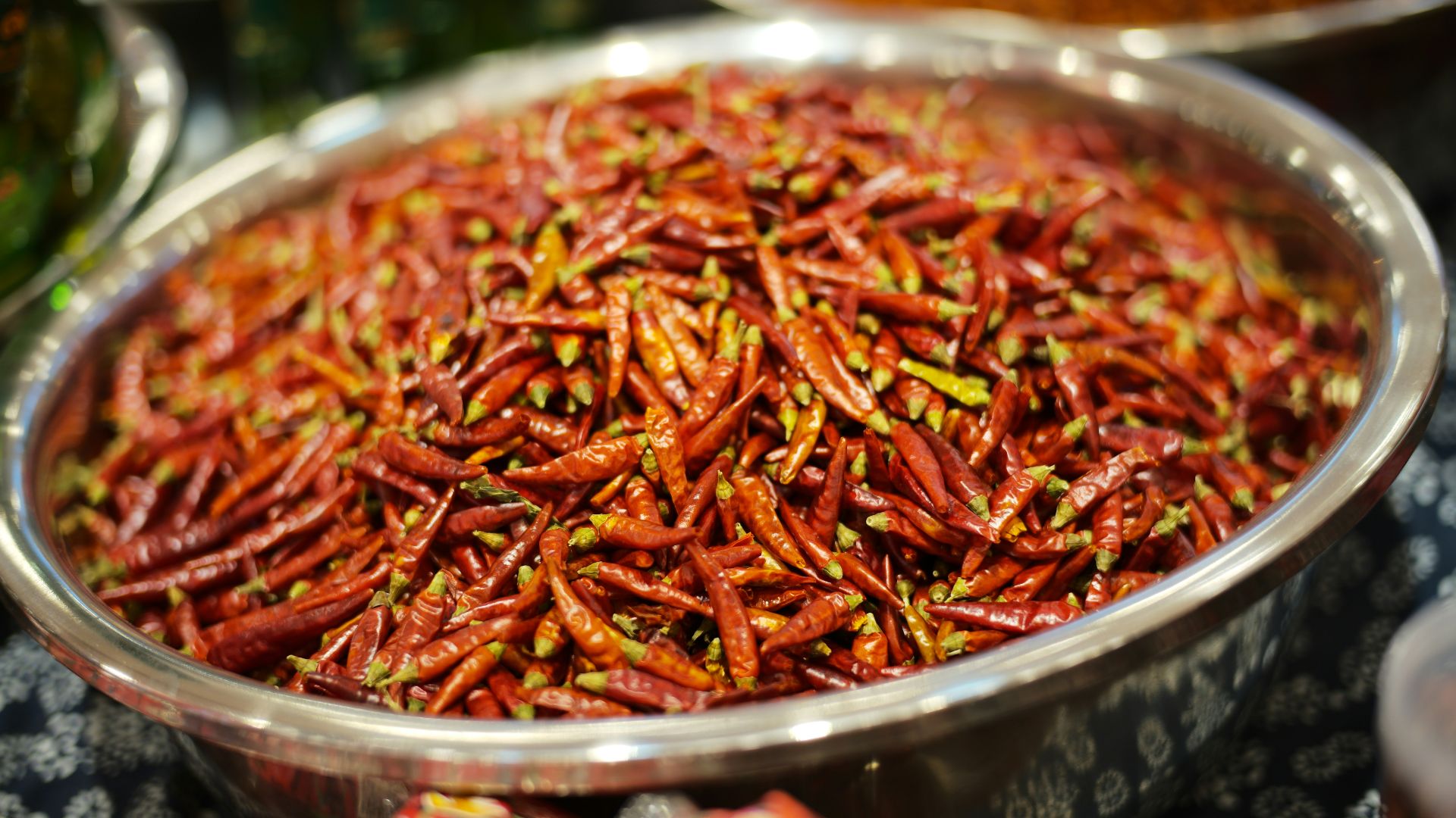 5. Piments entiers séchés