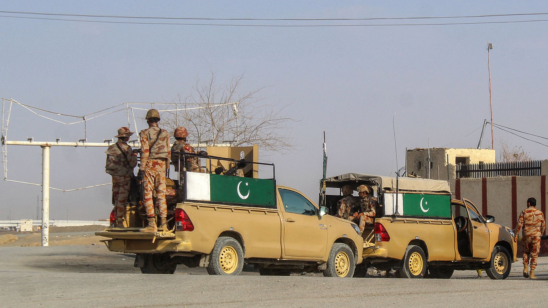 A cross-border attack