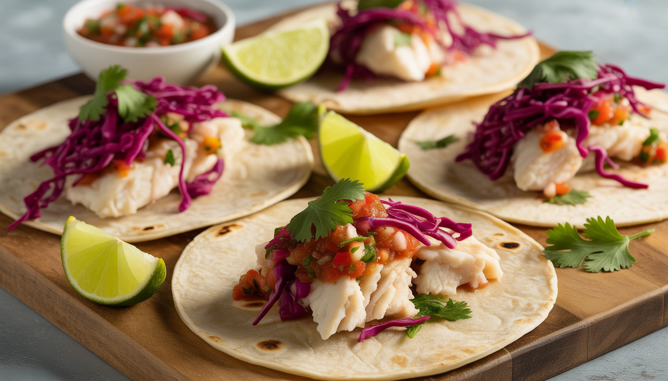 5. Tacos de poisson façon street food