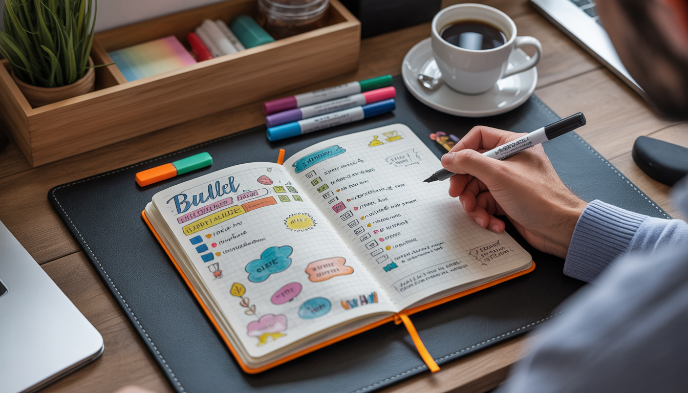 6. Organise-toi avec un bullet journal