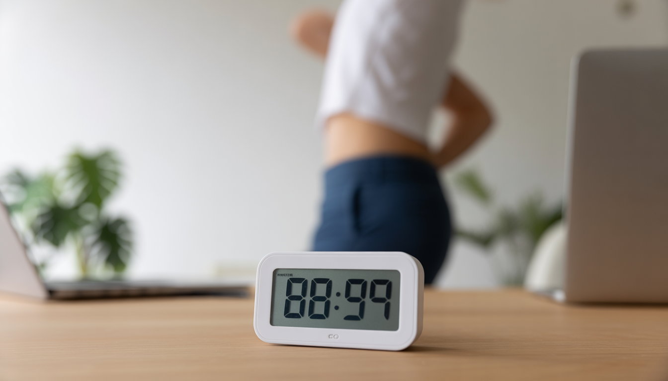 14. Le timer d’activité