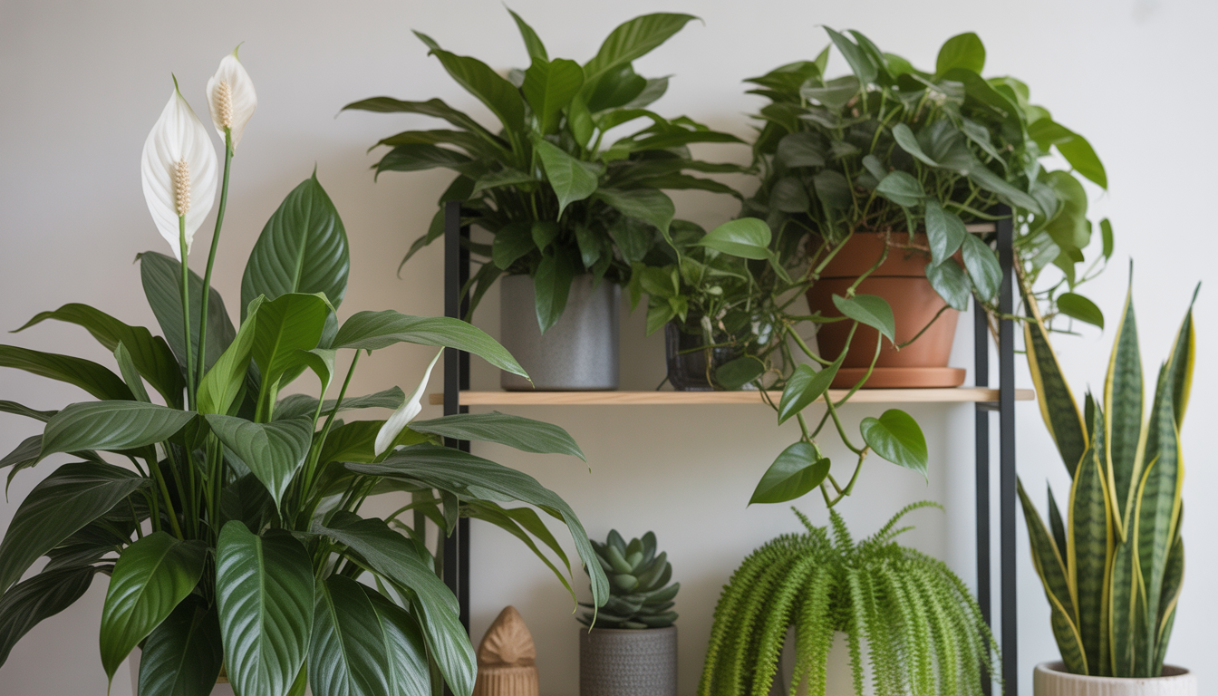 4. Des plantes dépolluantes