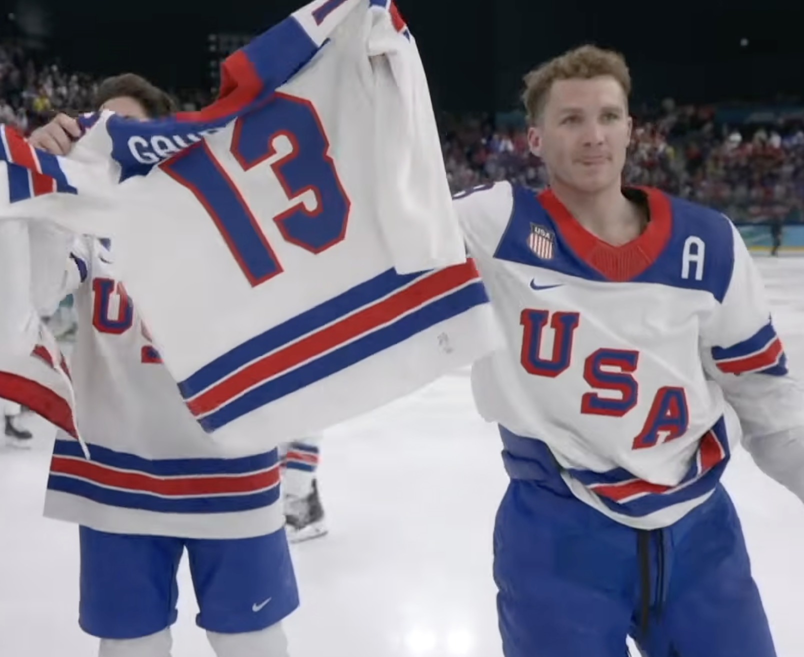 Matthew Tkachuk: “Hockey is our sport.”