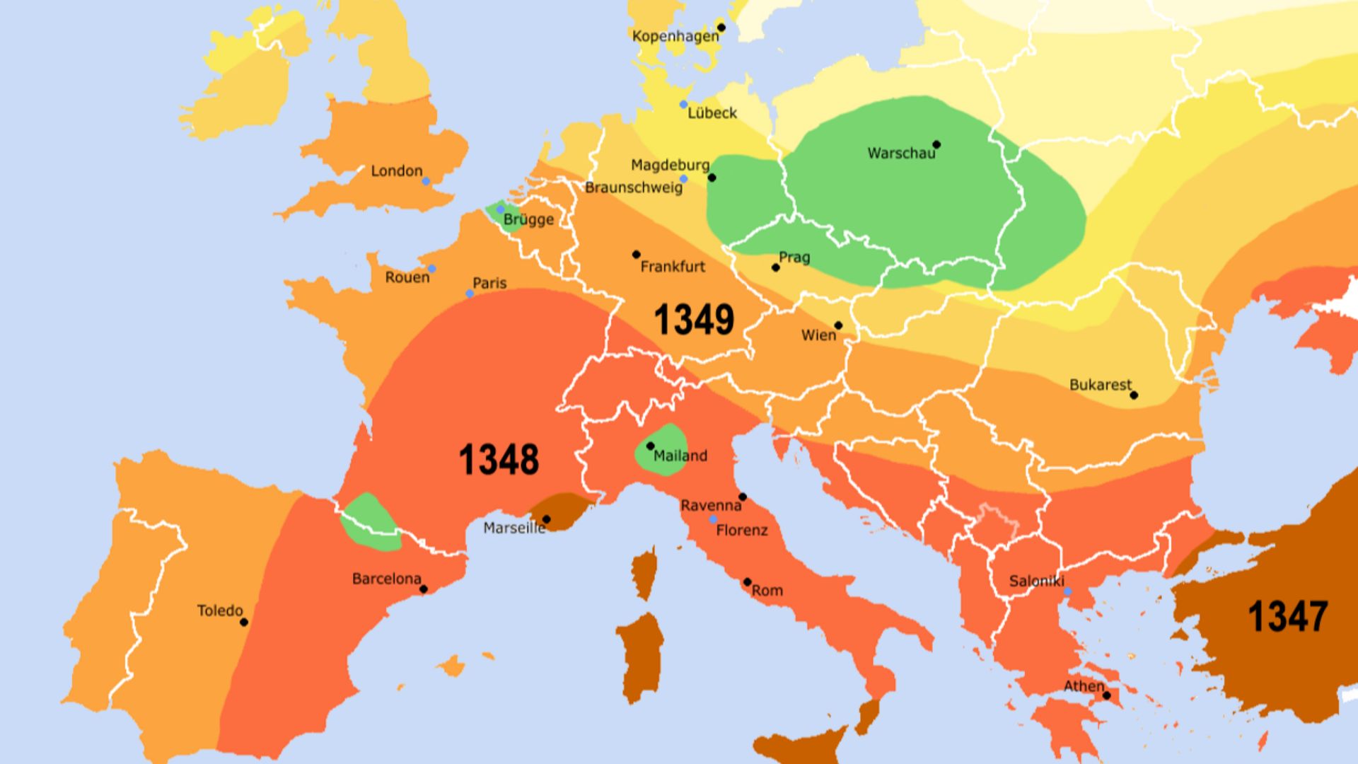 2. Il a balayé l'Europe