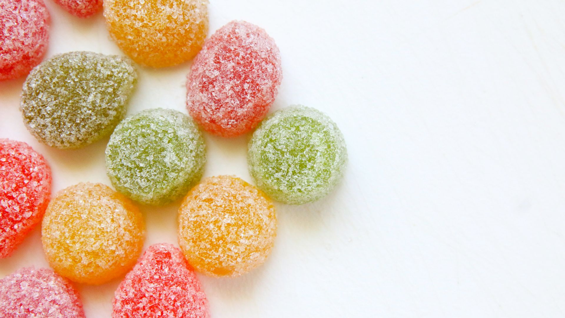 17. Gommes sans colorants artificiels