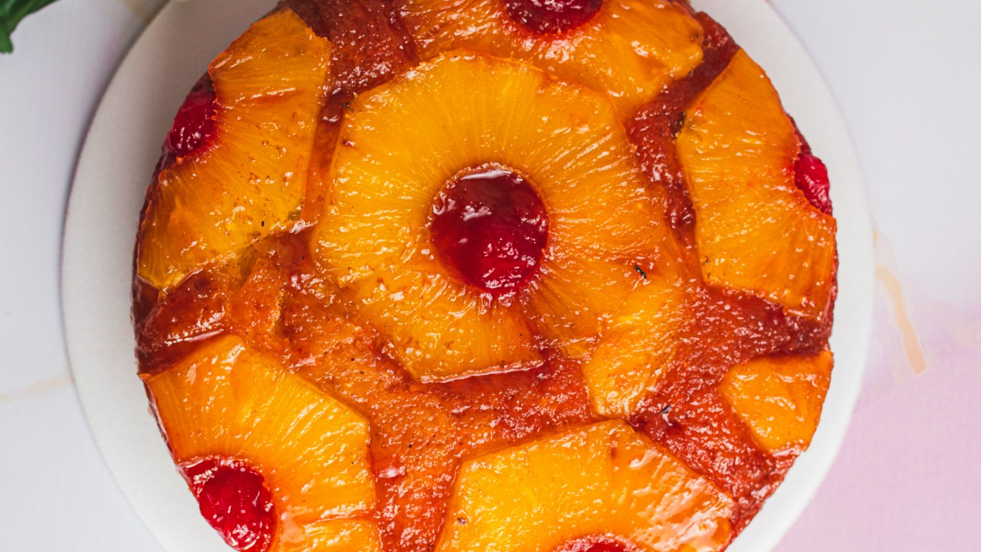 2. Gâteau renversé à l'ananas