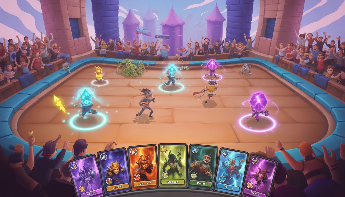 8. Clash Royale : Stratégie rapide sur mobile