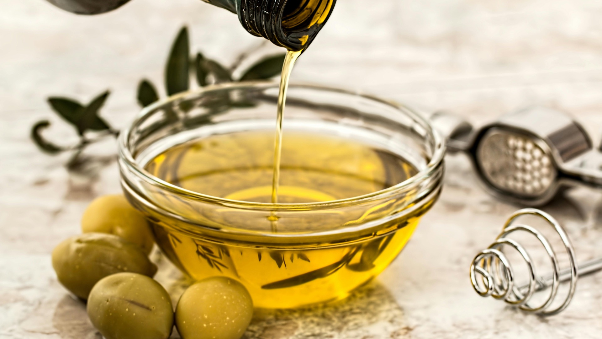 1. Huile d'olive extra vierge