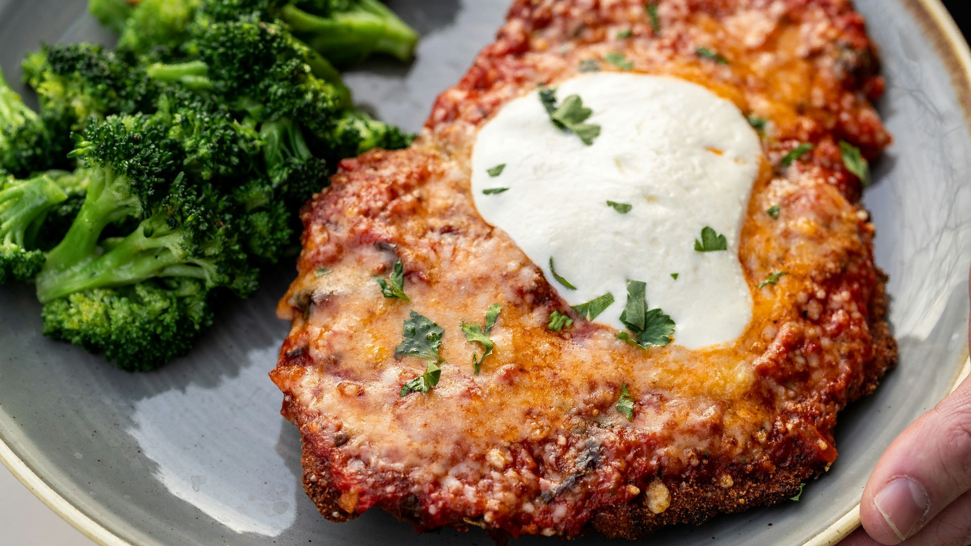 10. Poulet au parmesan
