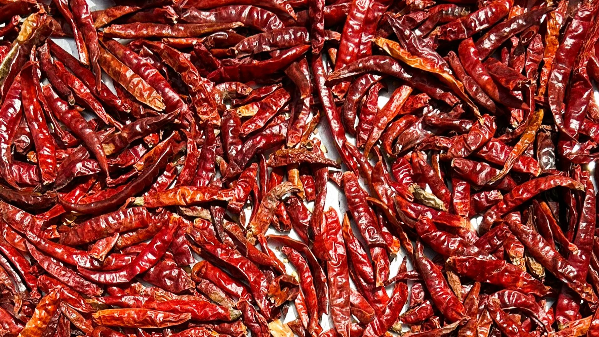 14. Piments séchés de Cayenne ou thaïlandais