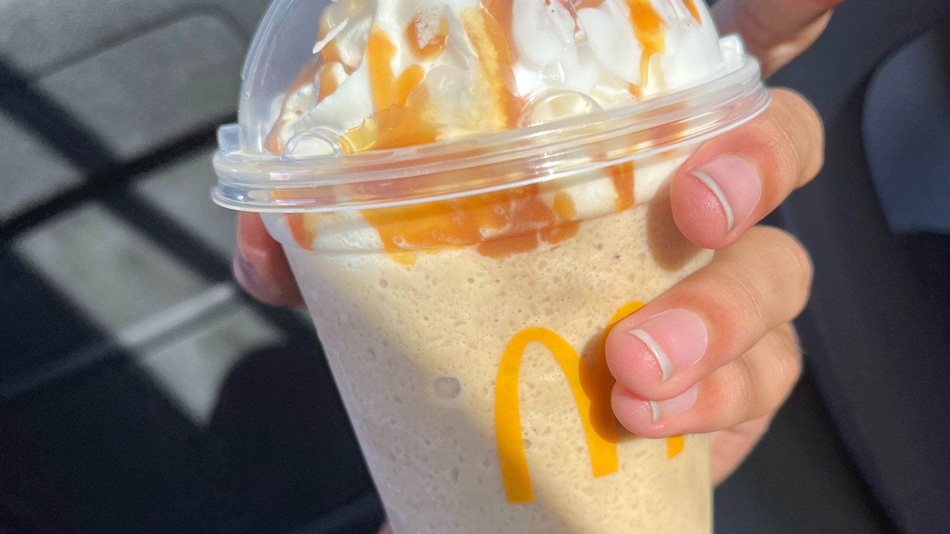 10. Frappé au caramel McDonald's (petit) — 420 calories